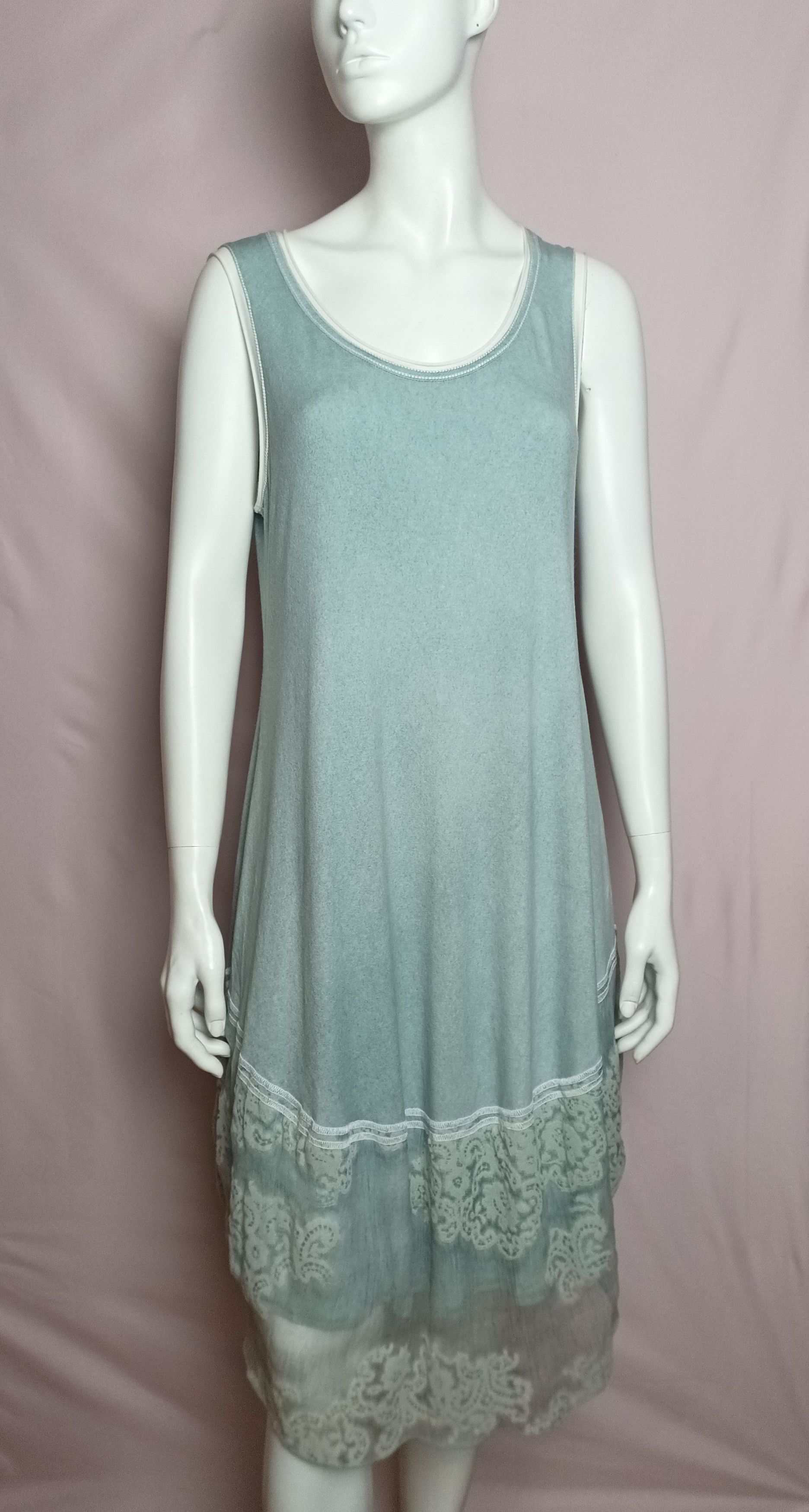 Other Beate Heymann Street Couture Turquoise Dress EU40 US12 Size L / US 10 / IT 46 - 2 Thumbnail