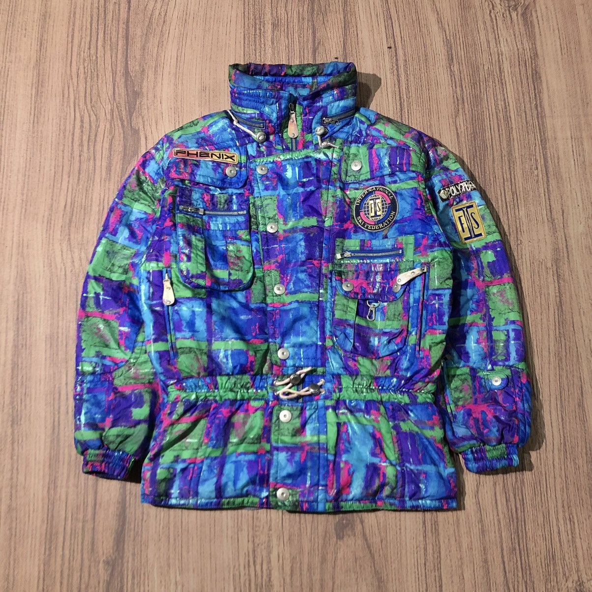 Phenix Vintage Phenix Ski Jacket Multicolour Painted Jacket Size US XL / EU 56 / 4 - 3 Thumbnail