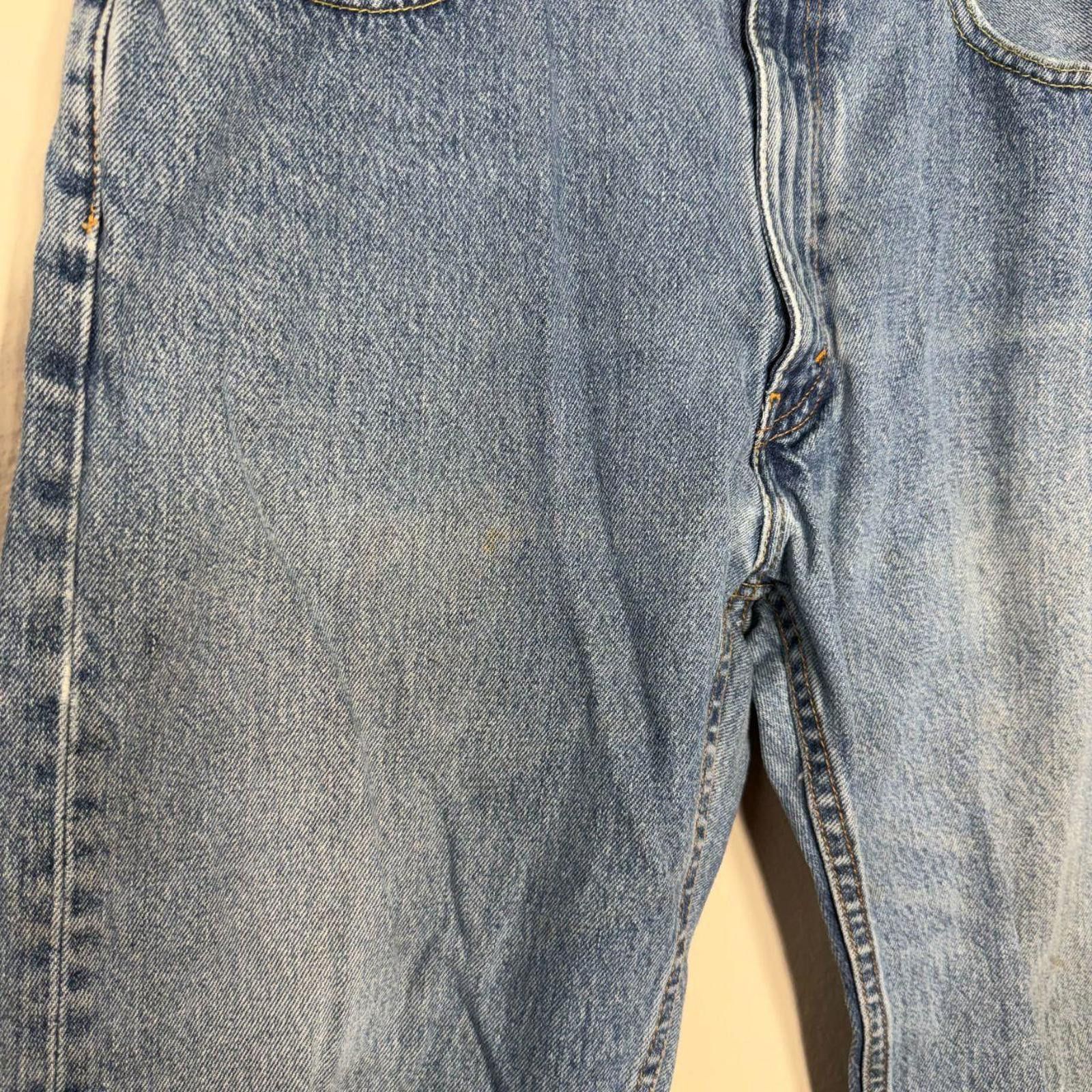 Levi's Levis 505 Jeans Men's 36x29 Blue Size US 36 / EU 52 - 3 Thumbnail
