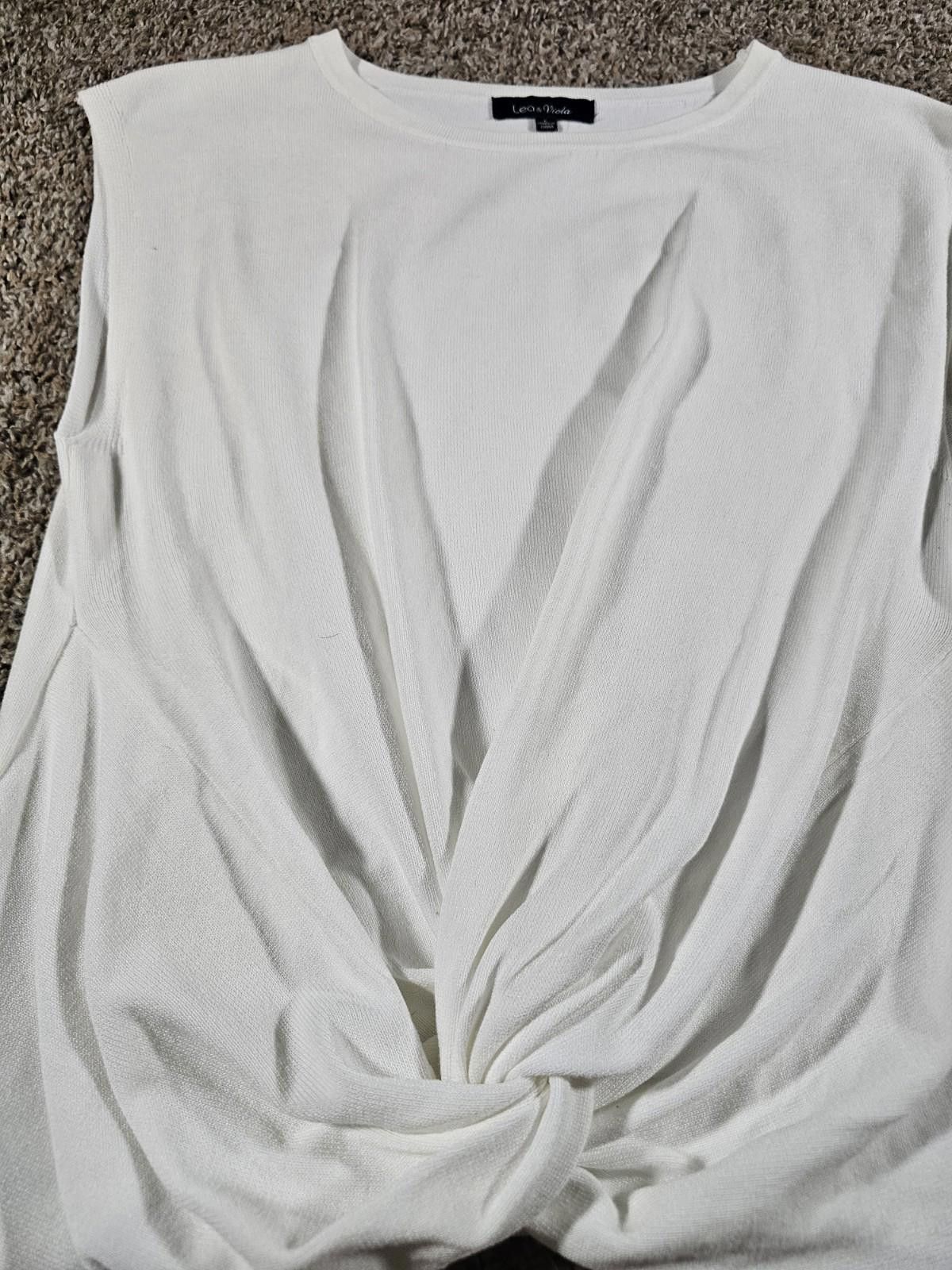 Other Lea Vida Sleeveless Shirt L Size L / US 10 / IT 46 - 2 Thumbnail
