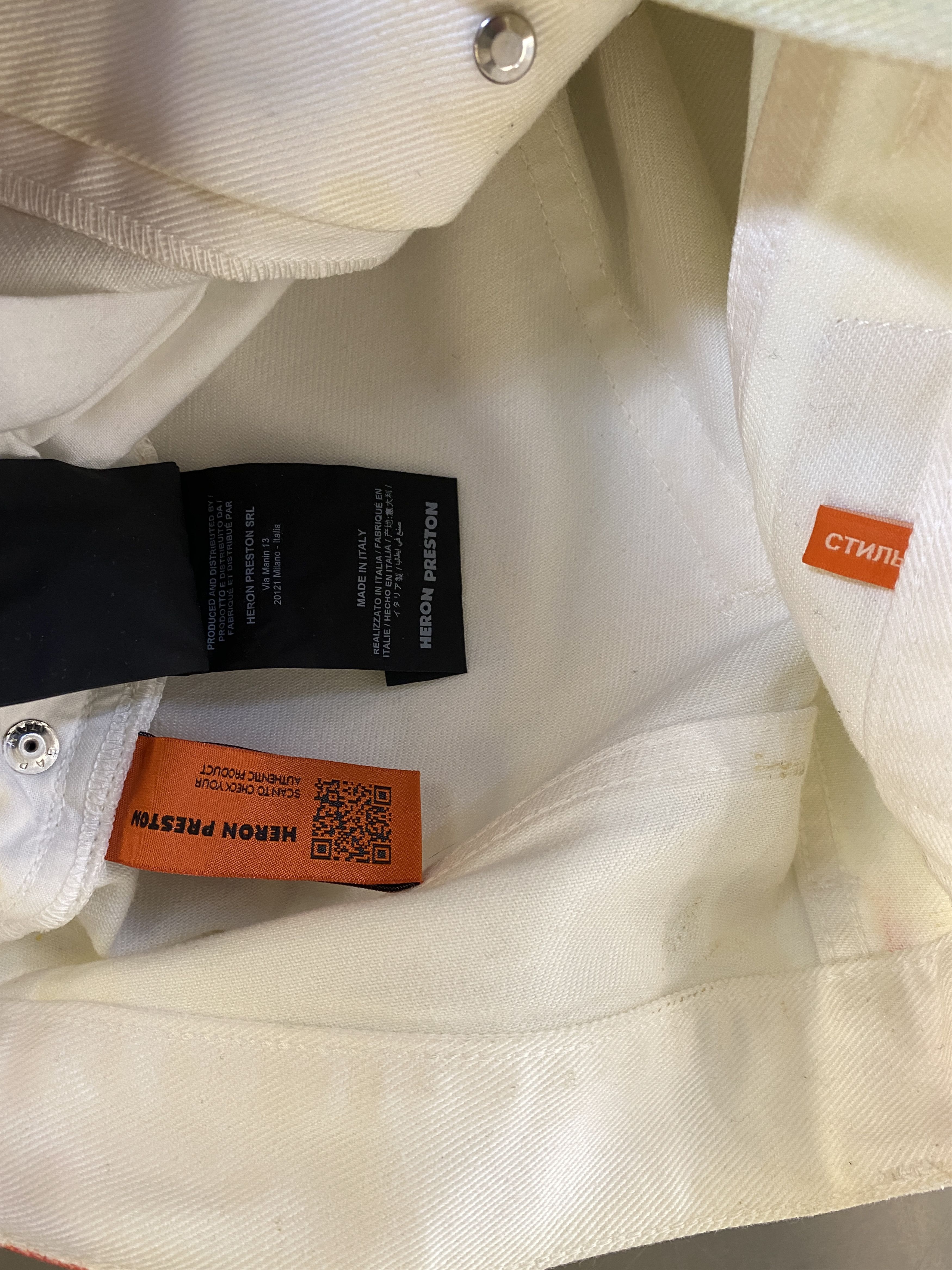 Heron Preston $645 HERON PRESTON X KENNY SCHARF JEANS Size US 30 / EU 46 - 9 Thumbnail