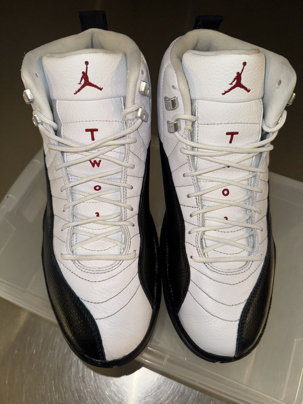 Jordan Brand Nike air jordan Retro 12 Taxi Flip mens size 11 sneakers Size US 11 / EU 44 - 2 Thumbnail