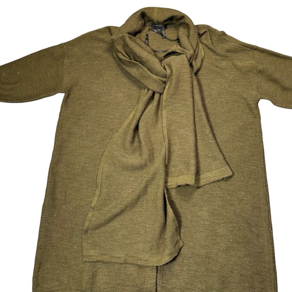 Donna Karan New Donna Karan New York Micro-Sequin Scarf Neck Beech Card Size M / US 6-8 / IT 42-44 - 4 Thumbnail