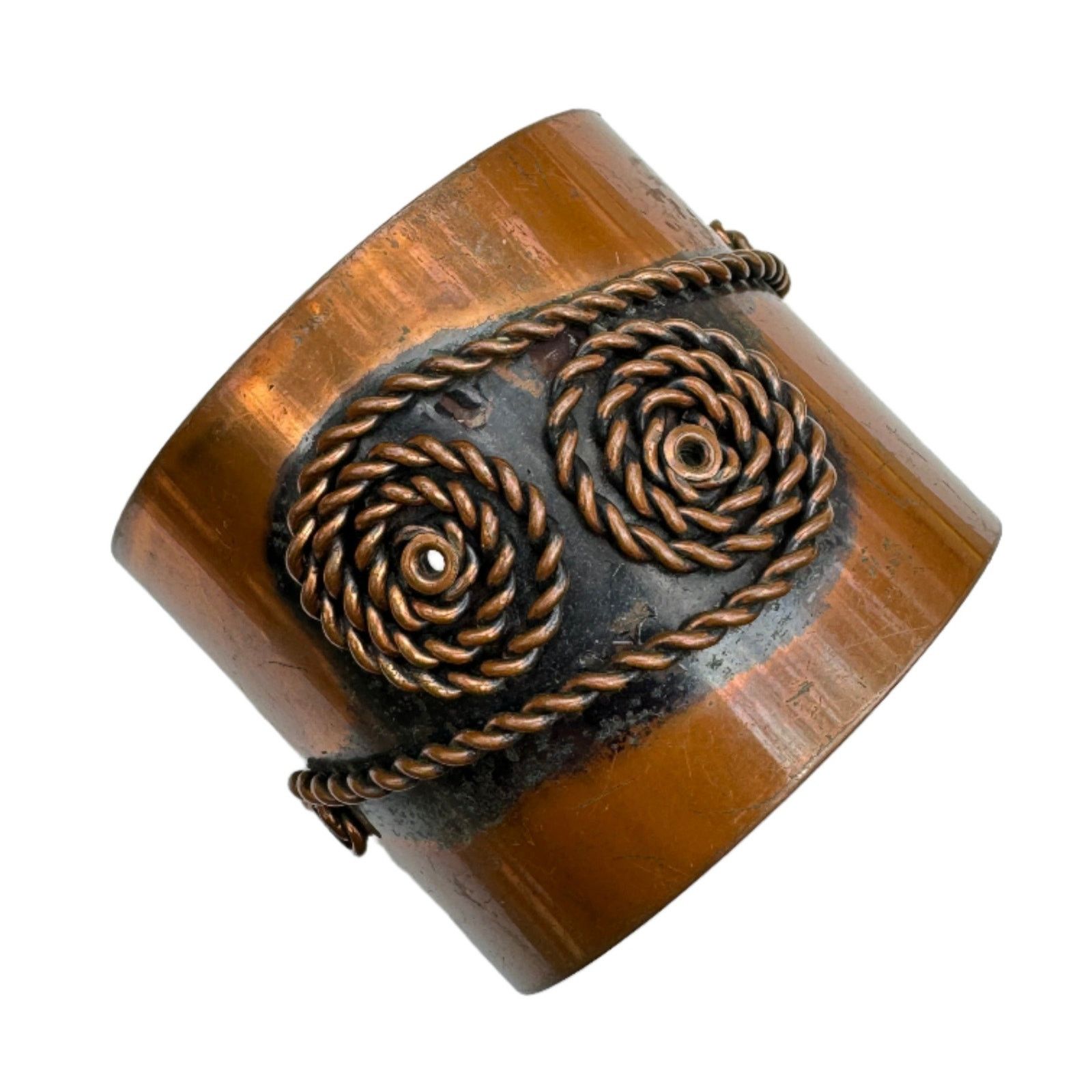 Vintage Rebajes Copper Cuff Bracelet Vintage 1950s Size ONE SIZE - 1 Thumbnail