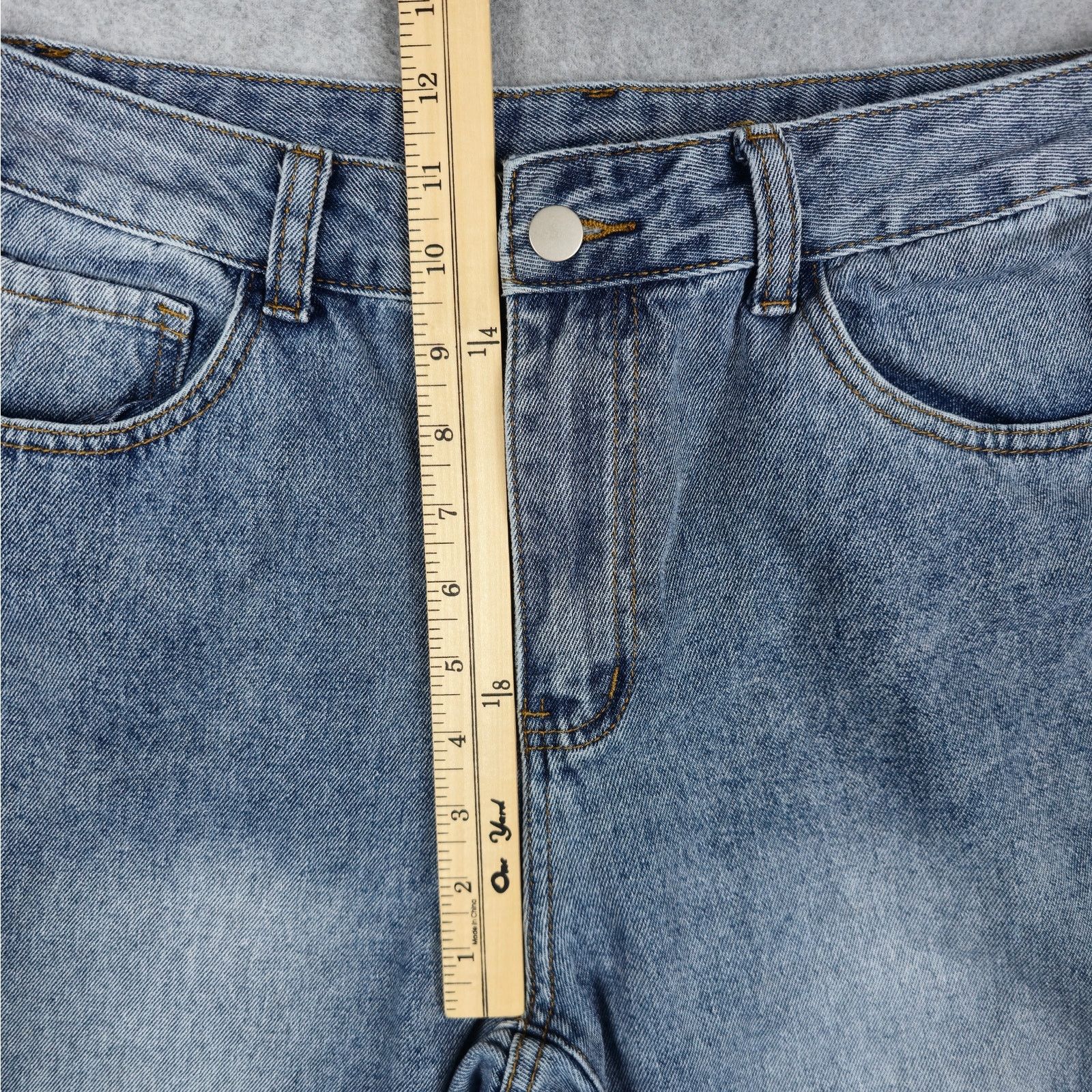 Shein Shein Womens Size 30x29 High Waist Jeans Size 30" / US 8 / IT 44 - 9 Thumbnail