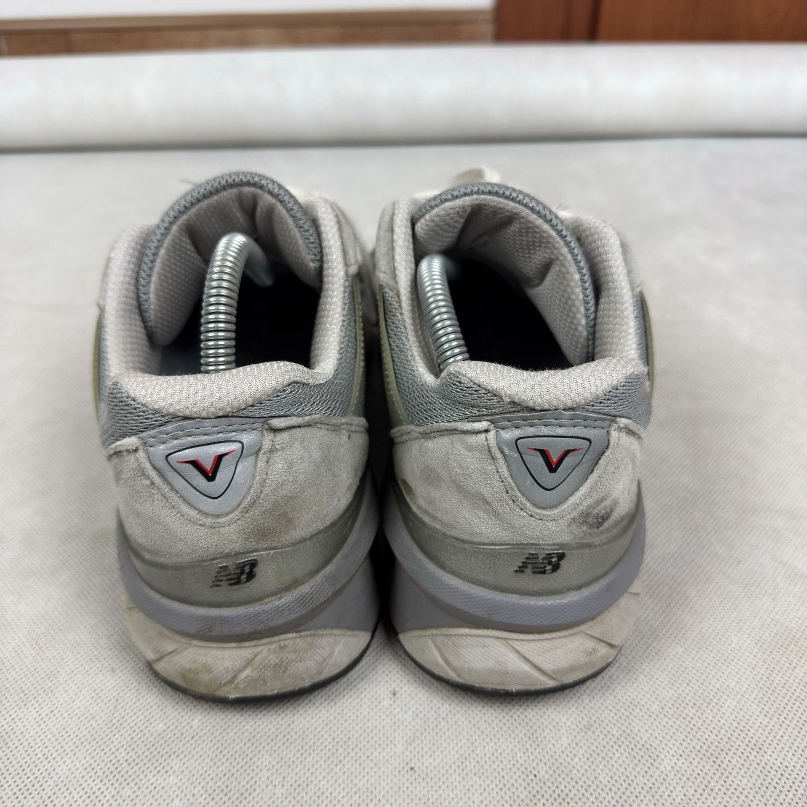 New Balance New Balance 990v5 Mens Gray Mesh Running Sneakers Shoes 9 Size US 9 / EU 42 - 8 Thumbnail