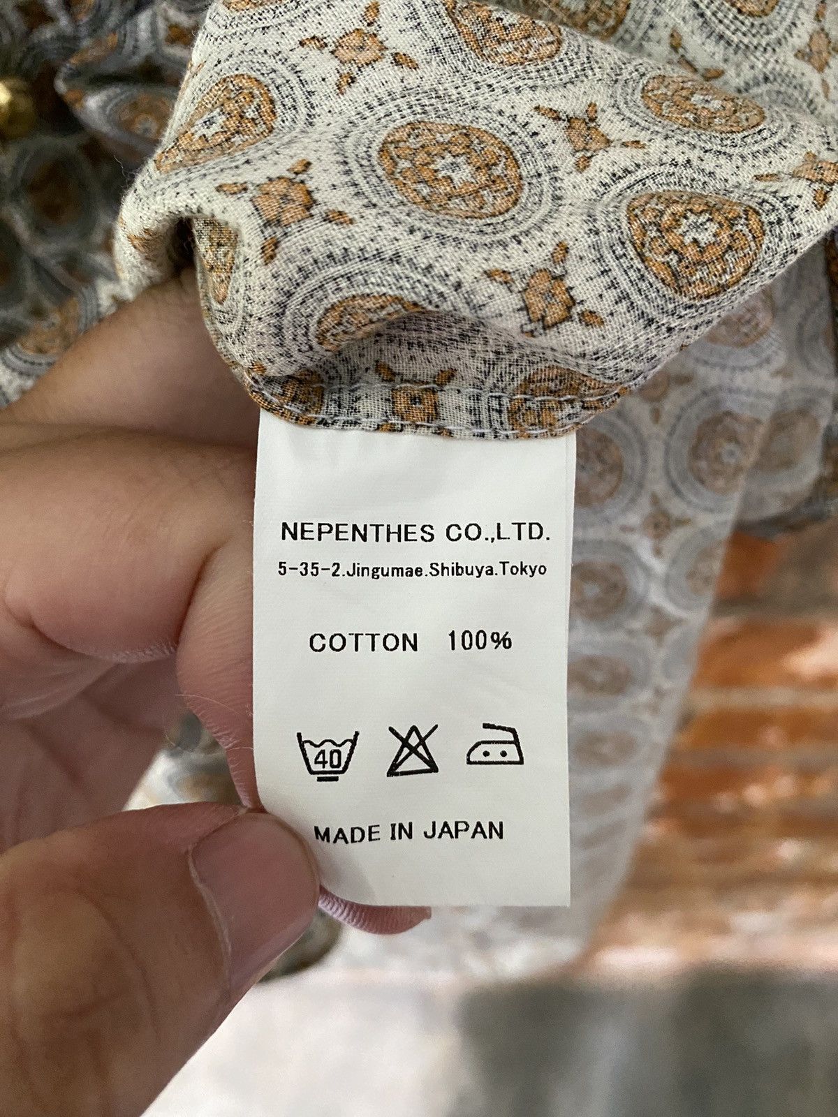 Needles 2000s Needles Persian elephant button shirt Size US M / EU 48-50 / 2 - 12 Thumbnail