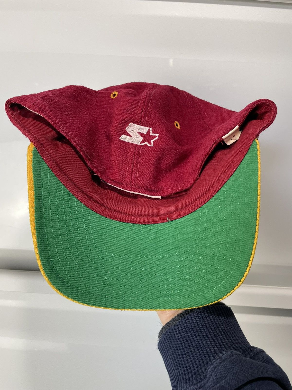 Starter Vintage Redskins Hat 7 1/7 Fitted Wool Starter 90s NFL Team Size ONE SIZE - 11 Thumbnail