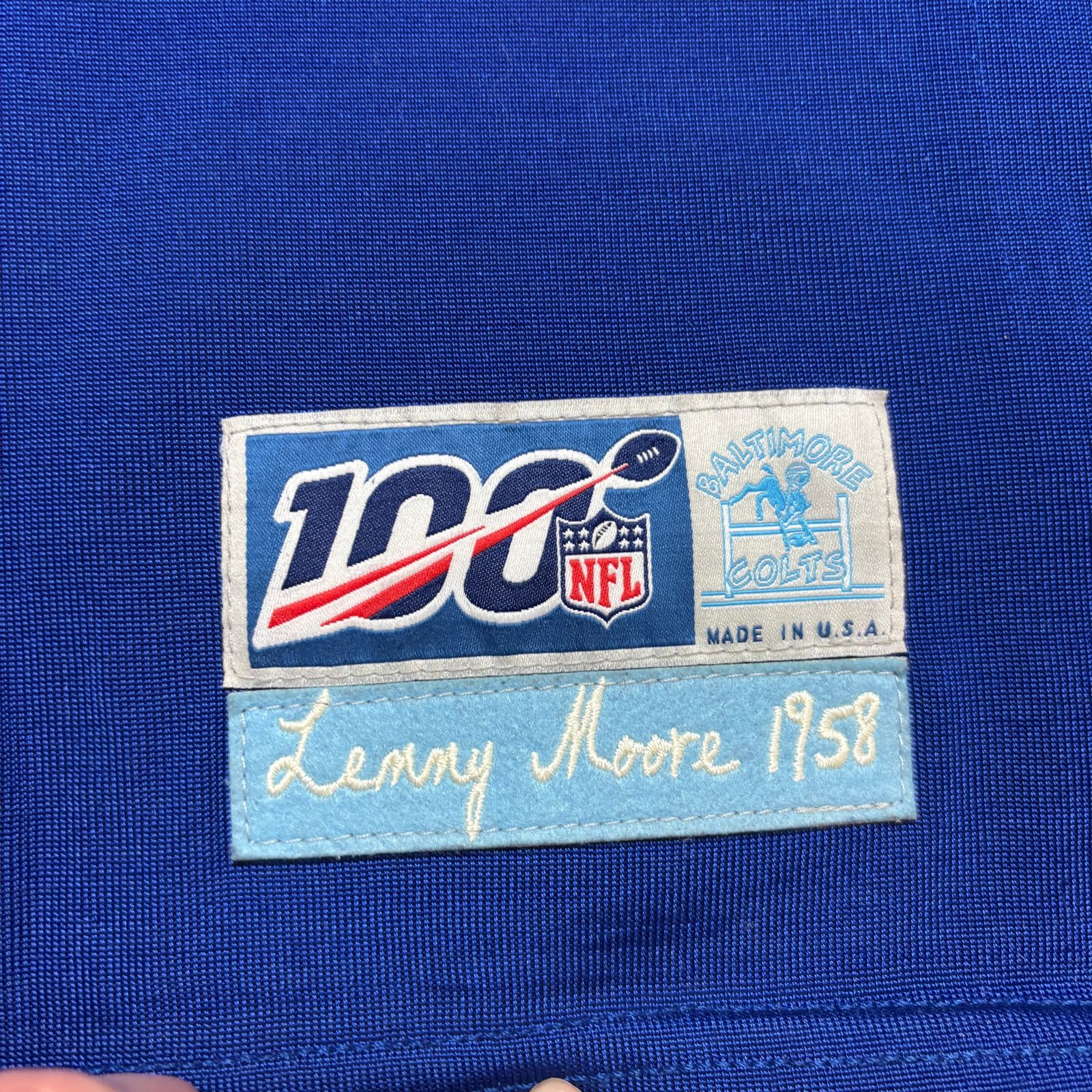 Ebbets Field Flannels Ebbets Field Flannels 1958 Baltimore Colts Lenny Moore XL Size US XL / EU 56 / 4 - 3 Thumbnail
