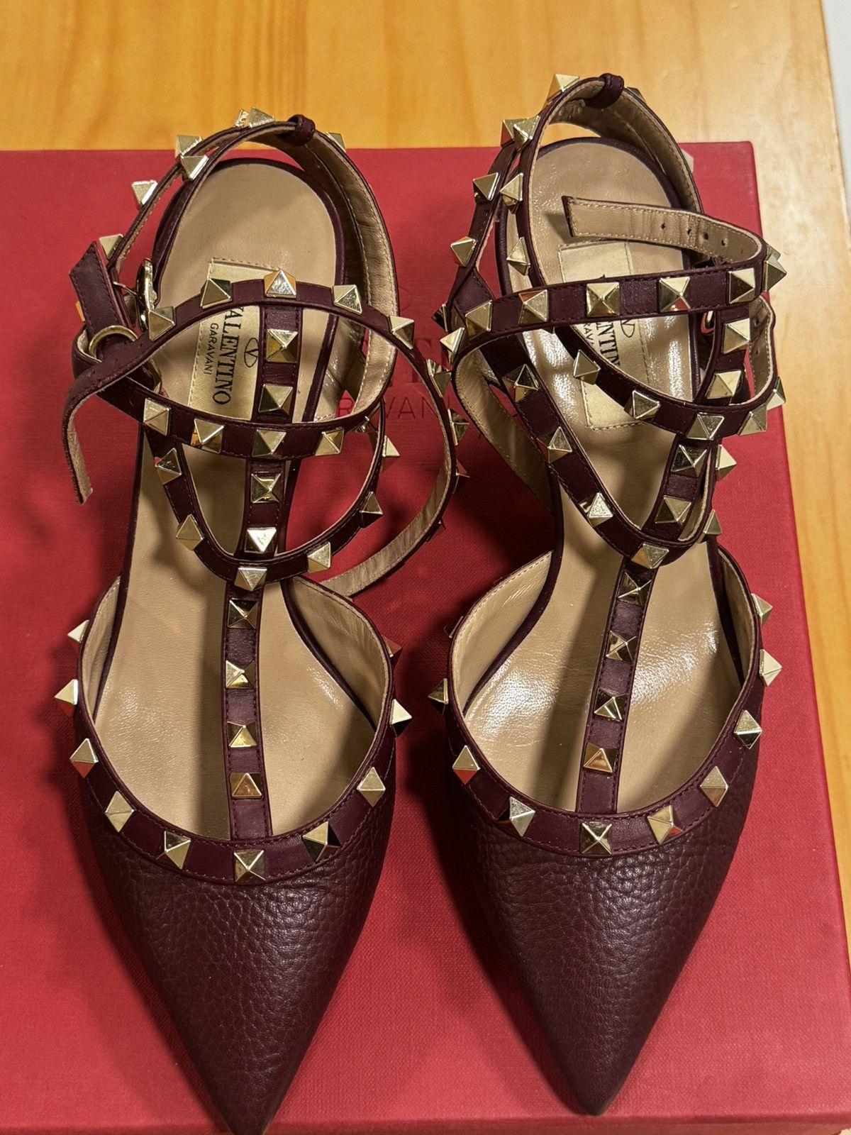 Valentino Valentino caged rockstud 65mm Size US 8 / IT 38 - 2 Thumbnail