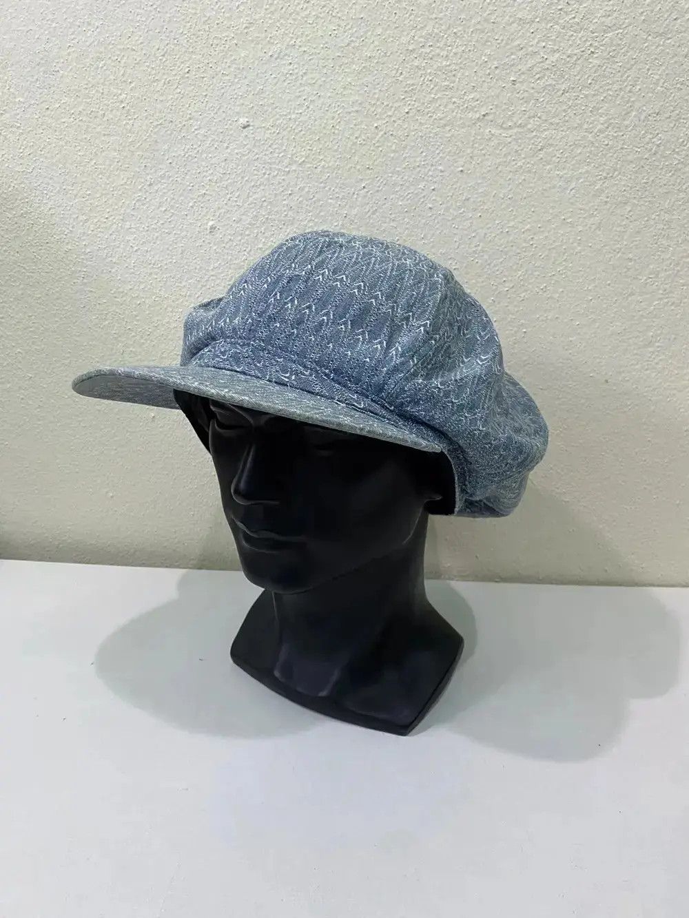 Japanese Brand Japanese Brand Denim Style Cap Hat Size ONE SIZE - 2 Thumbnail