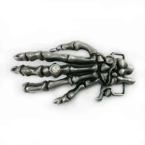 VIBE Skull Hands Metal belt buckle ( no belt ) Size ONE SIZE - 1 Thumbnail