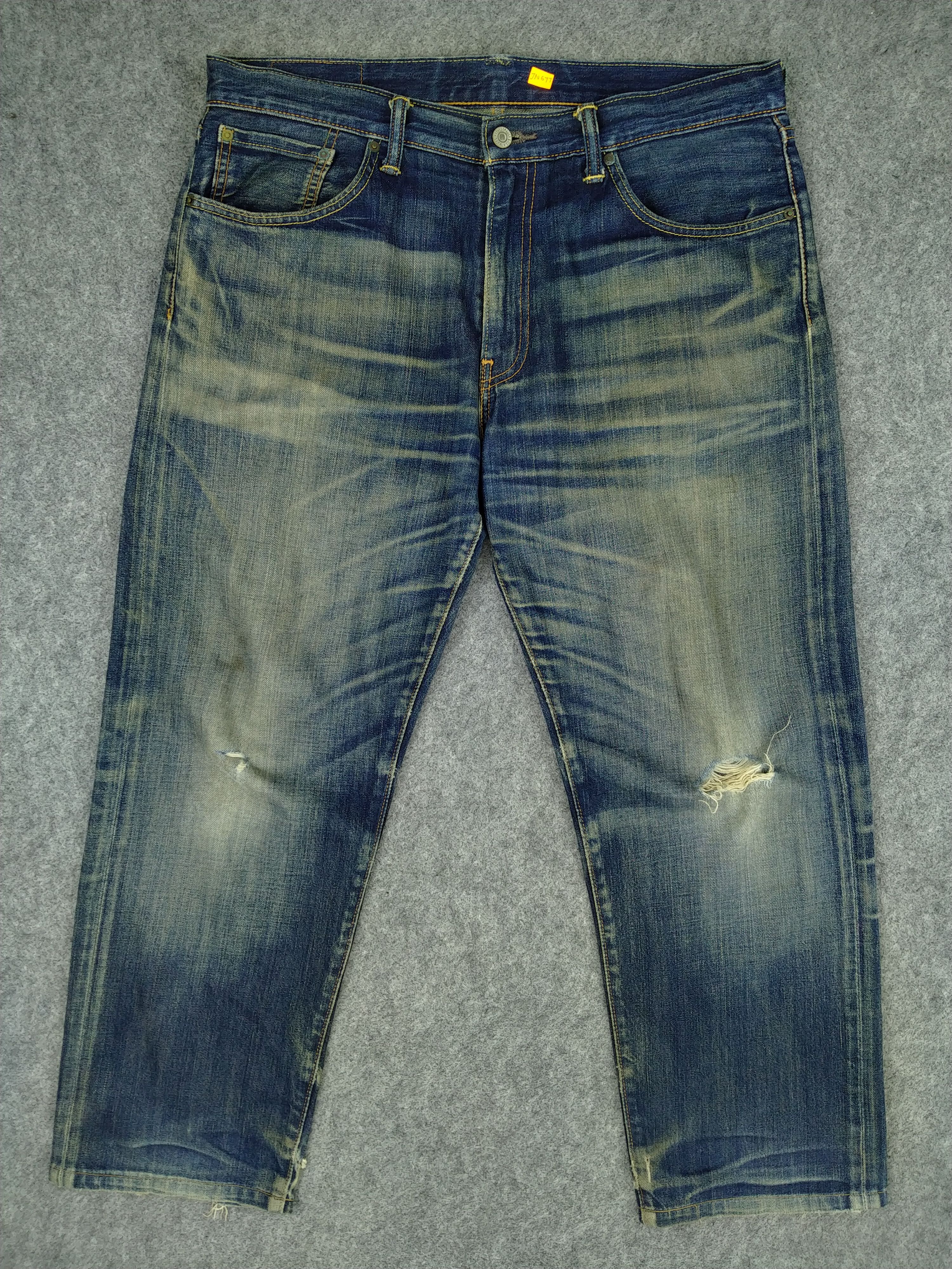 Levi's Levi's 503 Rusty Whisker Denim 37x28 JN677 Size US 37 - 1 Thumbnail