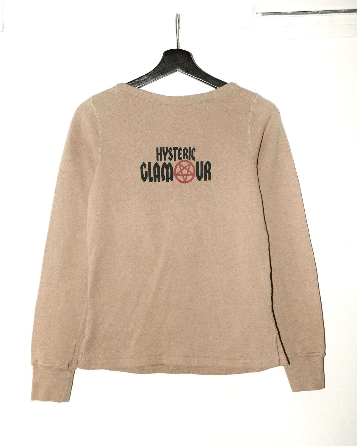Hysteric Glamour HYSTERIC GLAMOUR BEIGE JUMPER Size S / US 4 / IT 40 - 1 Thumbnail
