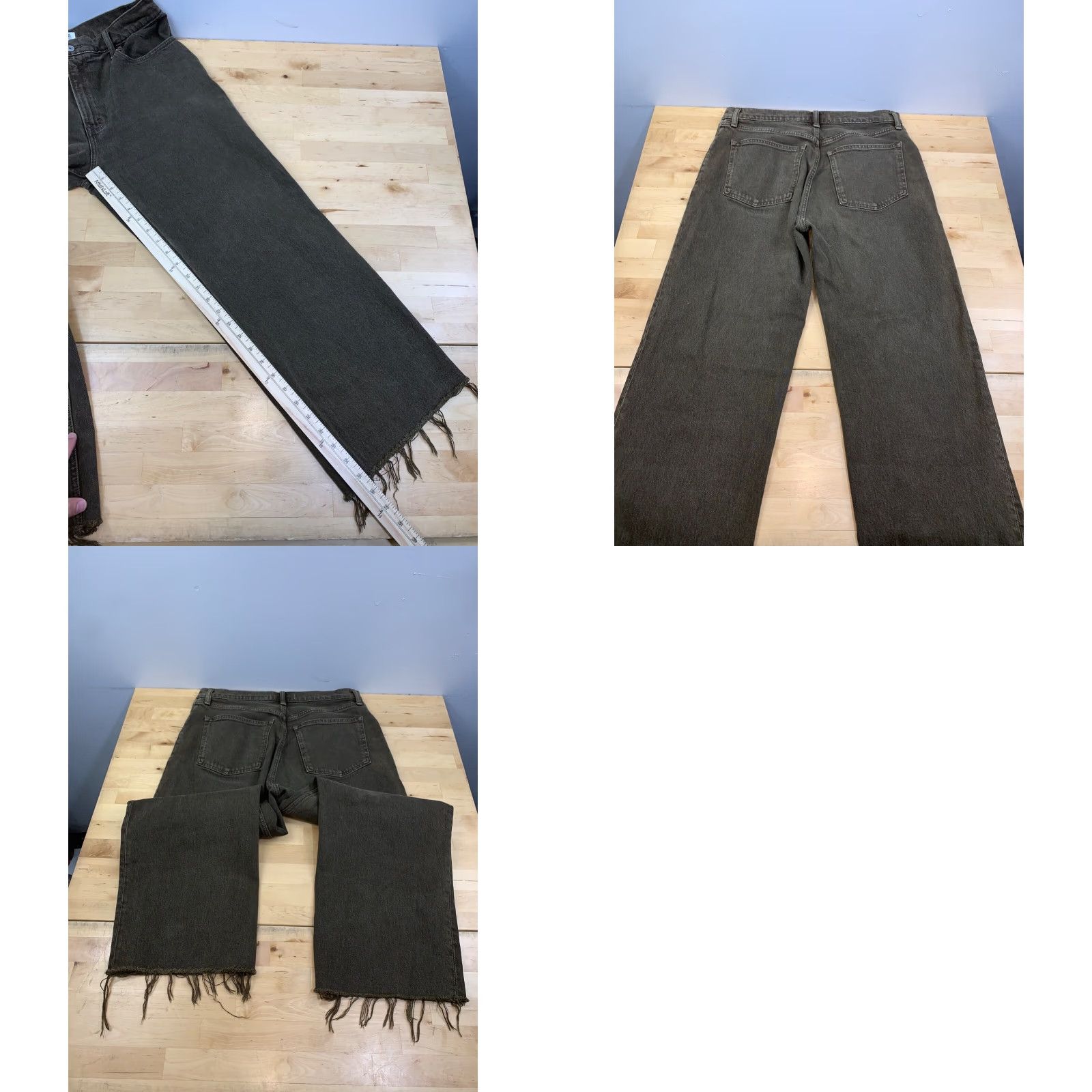 Abercrombie & Fitch Abercrombie & Fitch The 90's Relaxed Jeans High Rise Womens 30/10s 11112 Jeans Brown Denim 90s City Womens Straight High Rise 30 Jeans Size 30" / US 8 / IT 44 - 8 Thumbnail