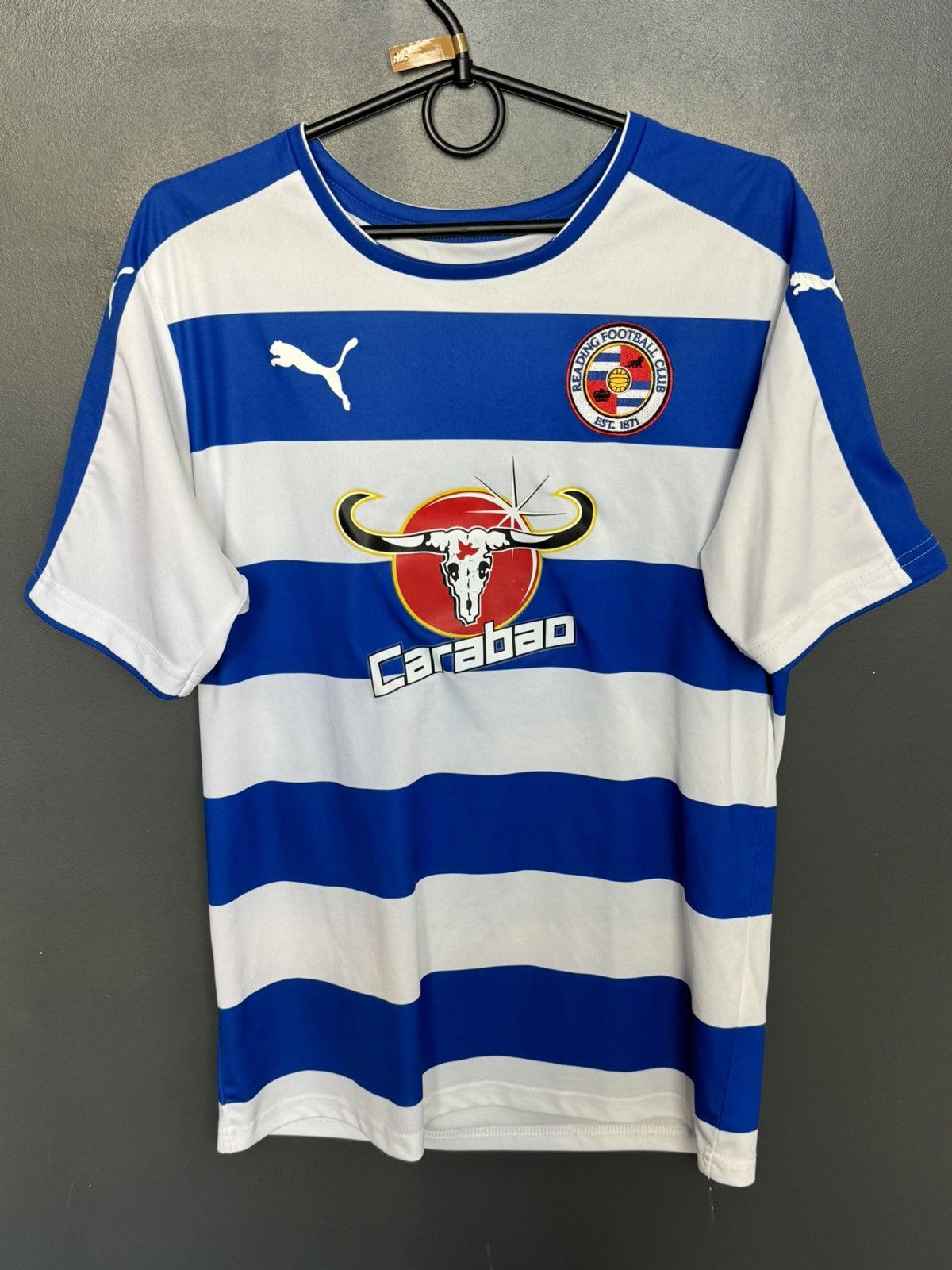 Puma Reading 15/16 Home Tshibola Football Jersey Size US M / EU 48-50 / 2 - 2 Thumbnail
