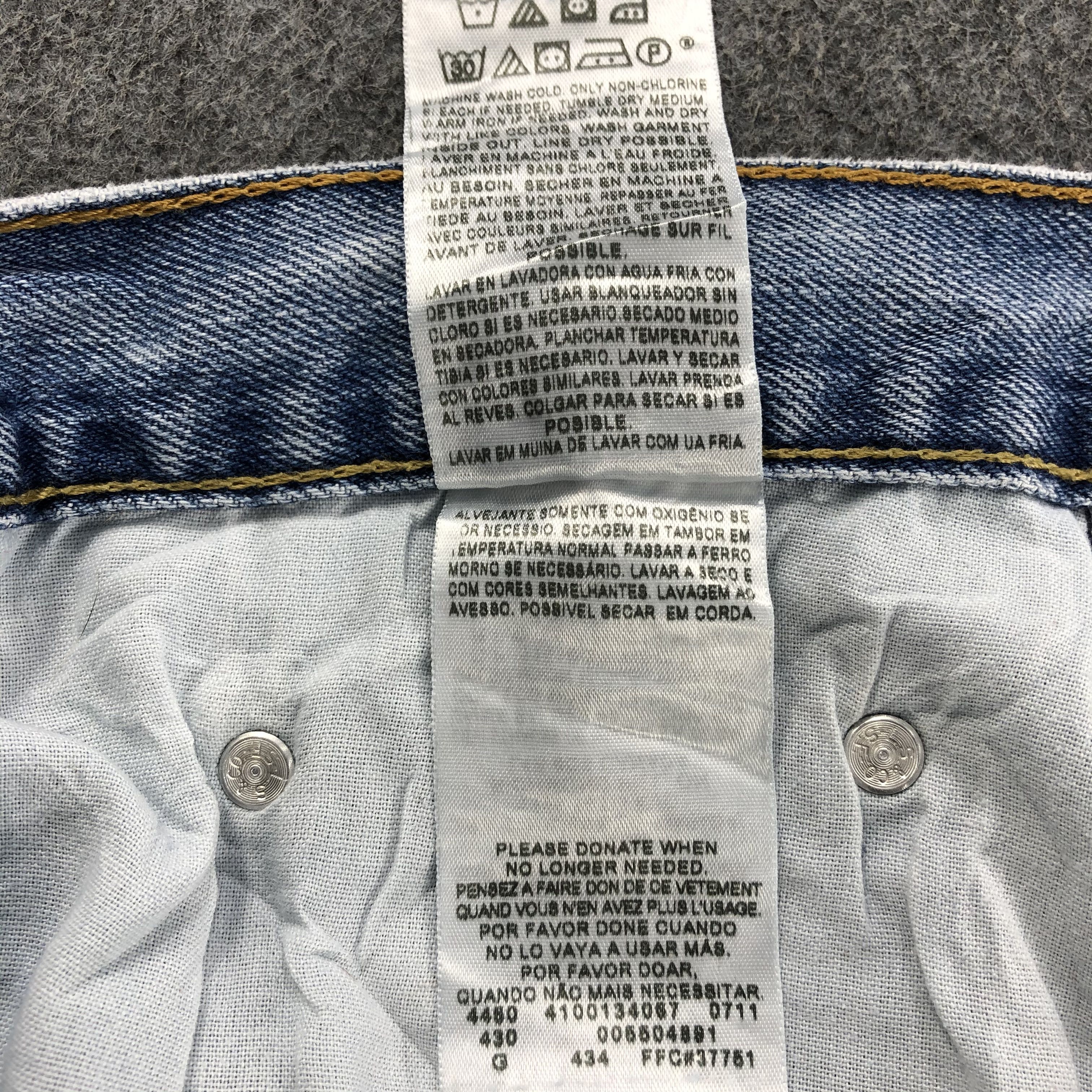 Levi's × Vintage Vintage Blue Wash Levis 550 Jeans-JM1807 Size US 40 / EU 56 - 10 Thumbnail