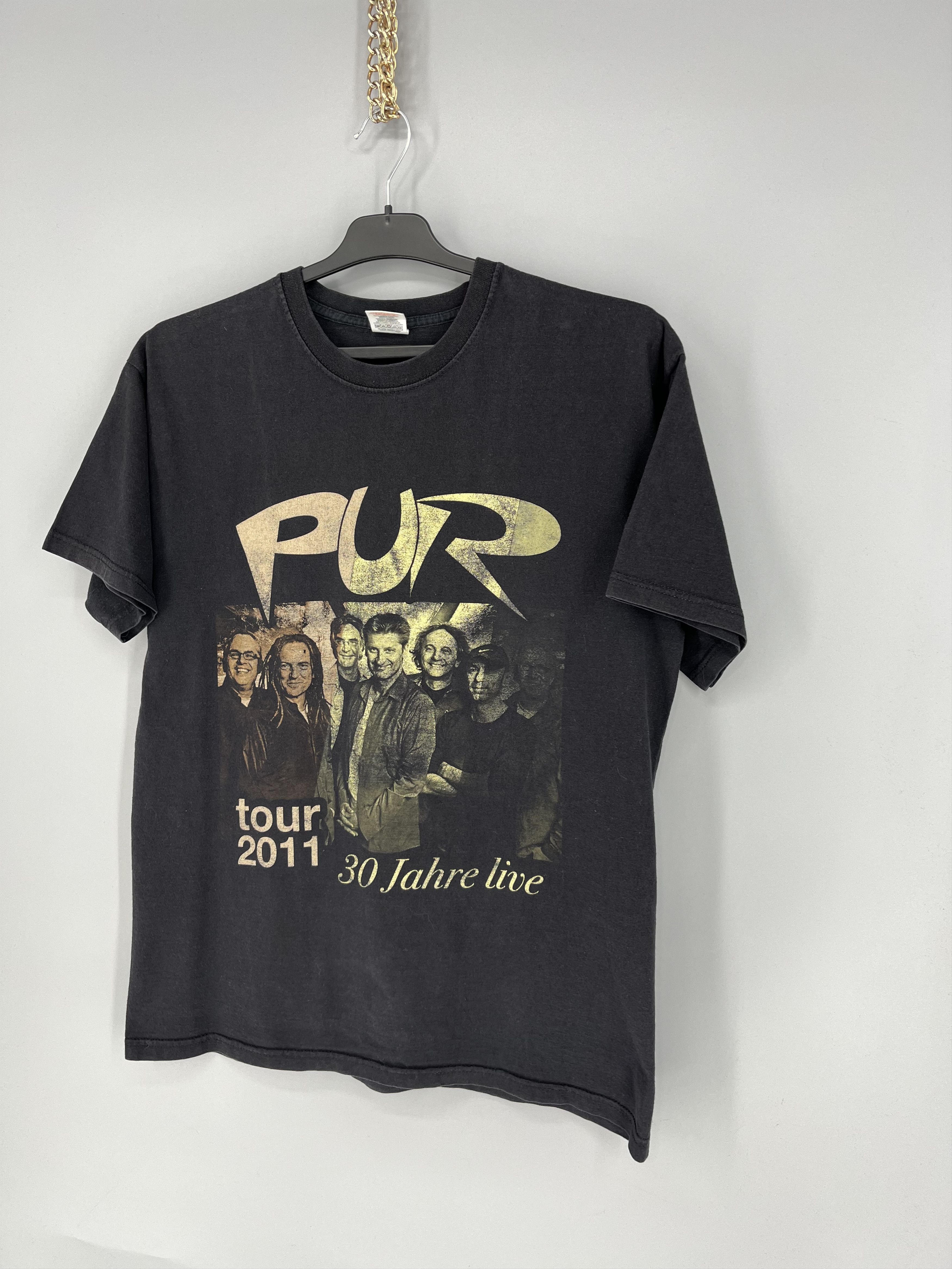 Band Tees PUR 2011 Vintage T-Shirt Pop Rock Band Tee 90s Tour Rare Size US M / EU 48-50 / 2 - 3 Thumbnail