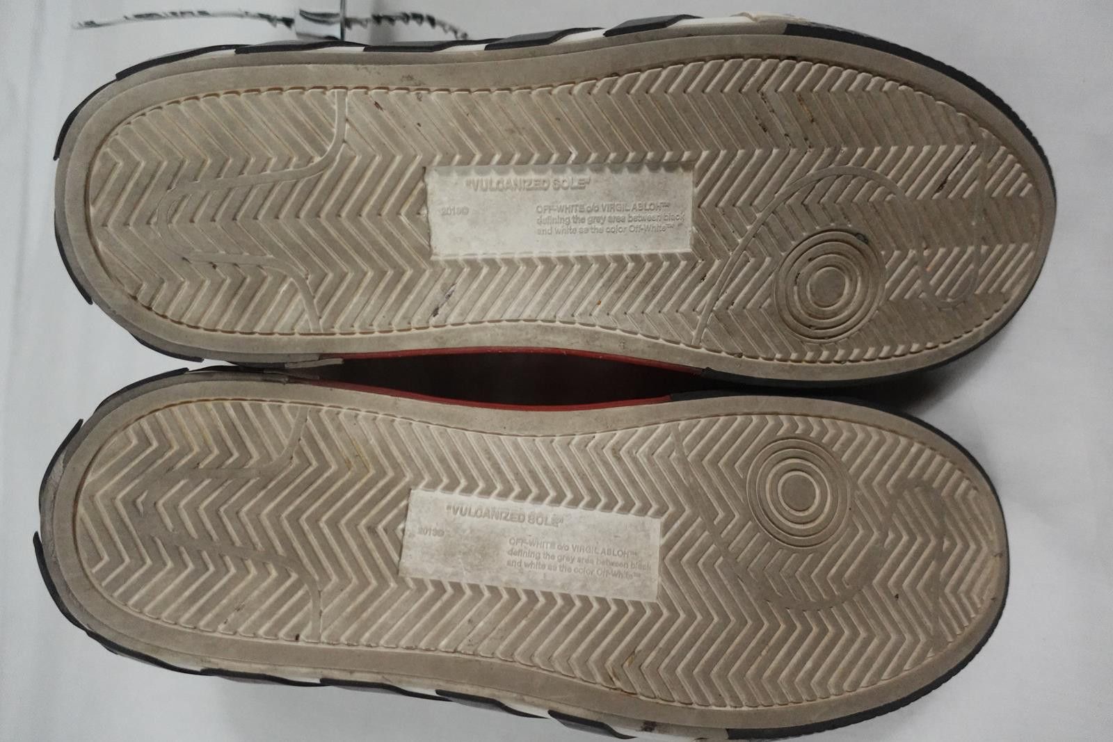 Off-White Off-White Sneakers Vulcanized Black White Canvas 41 EU 8 US Size US 8 / EU 41 - 5 Thumbnail