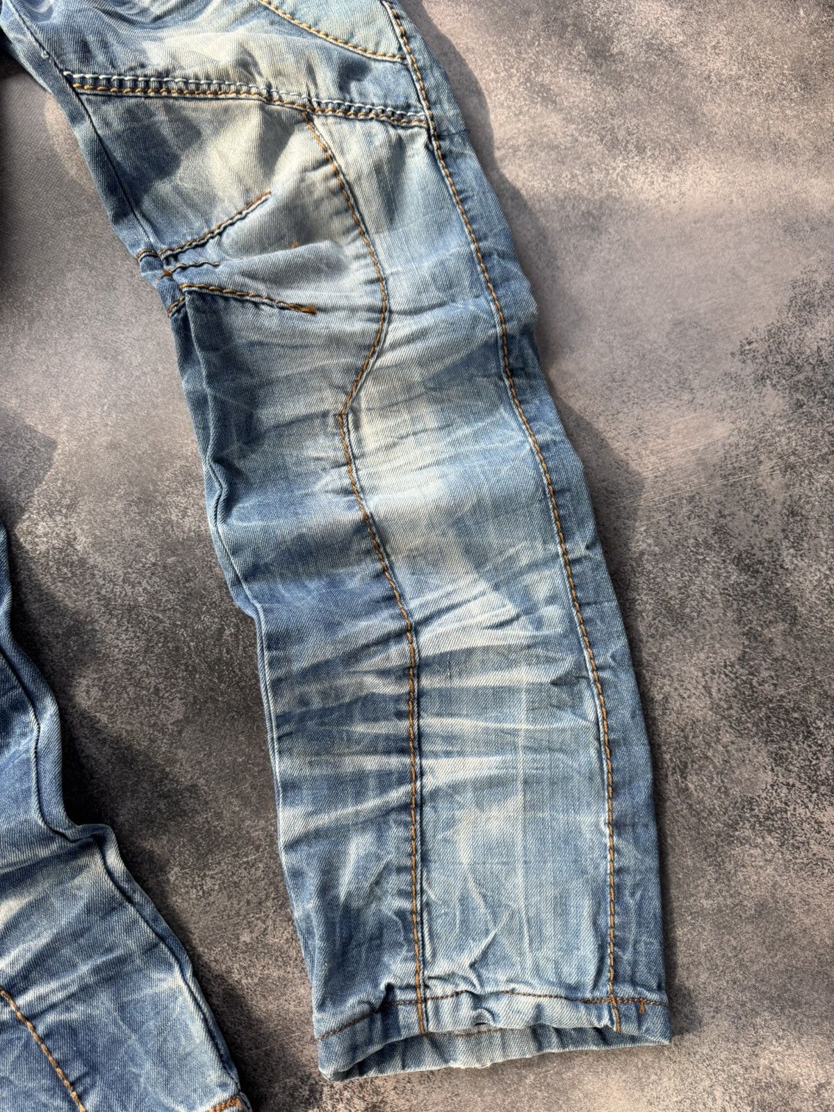 Hysteric Glamour VINTAGE 💥HYSTERIC GLAMOUR RICK OWENS STYLE WASHED JEANS 90S Size US 36 / EU 52 - 4 Thumbnail