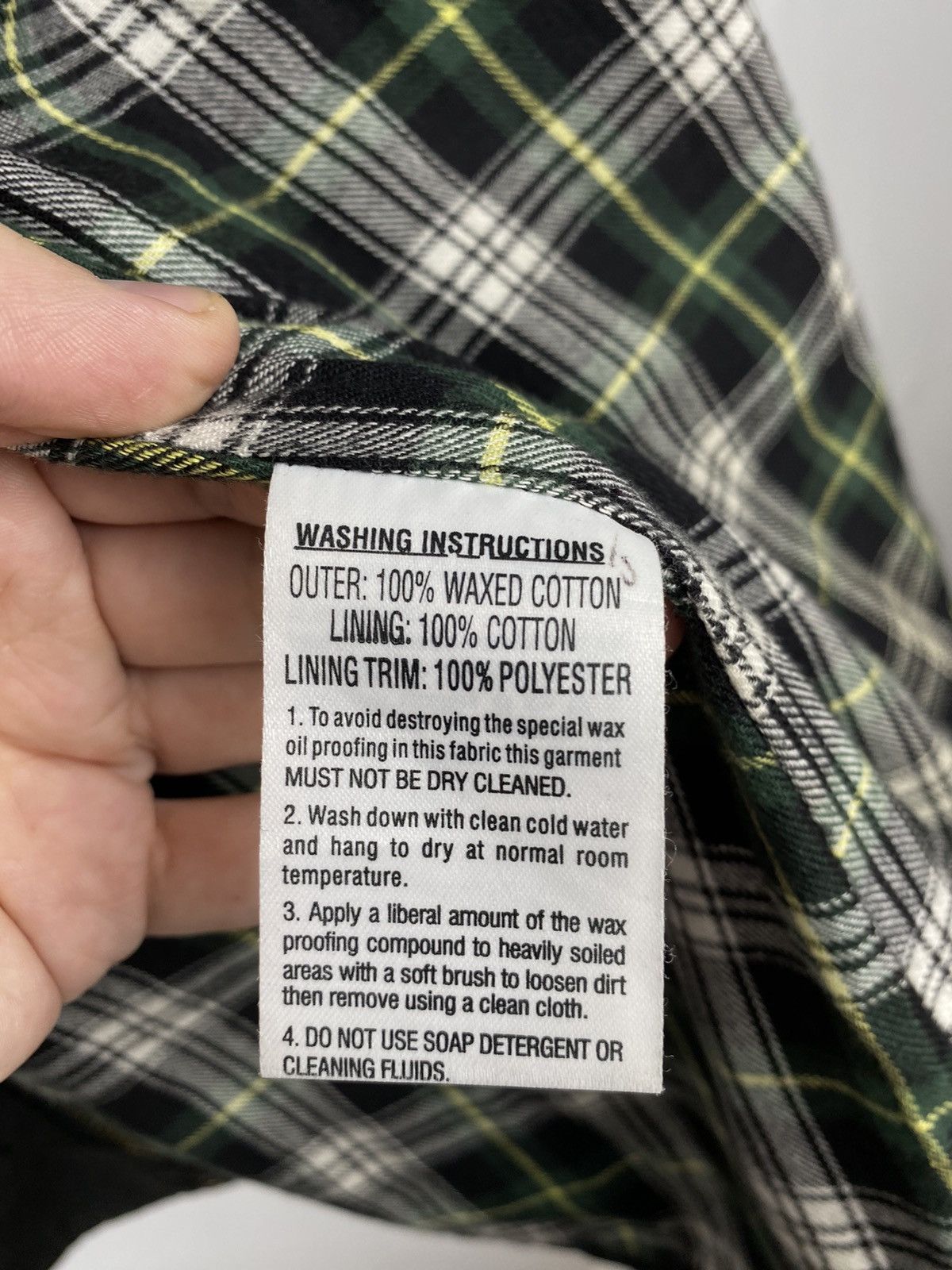 Savvy Citizen Waxed Cotton Jacket Men size M
