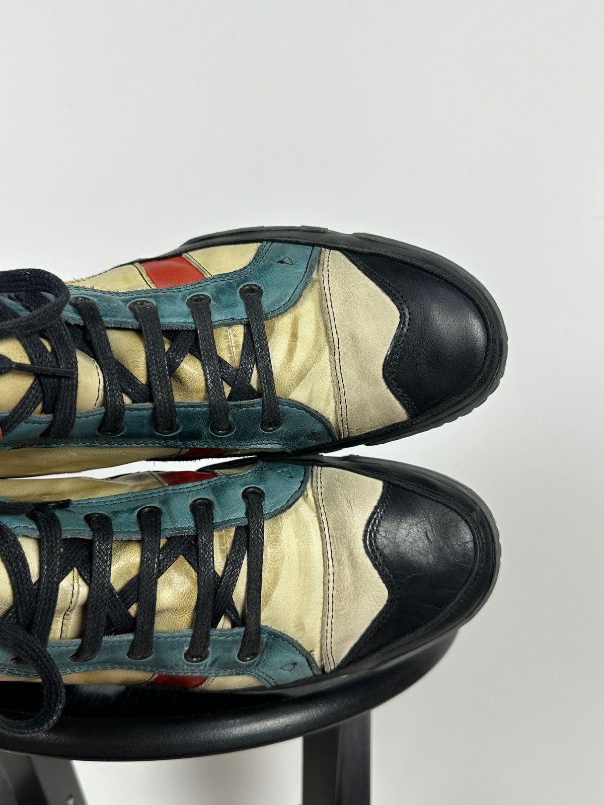 Marithe + Francois Girbaud 00s Vintage Marithé + François Girbaud High Top Sneakers Size US 8 / EU 41 - 22 Thumbnail