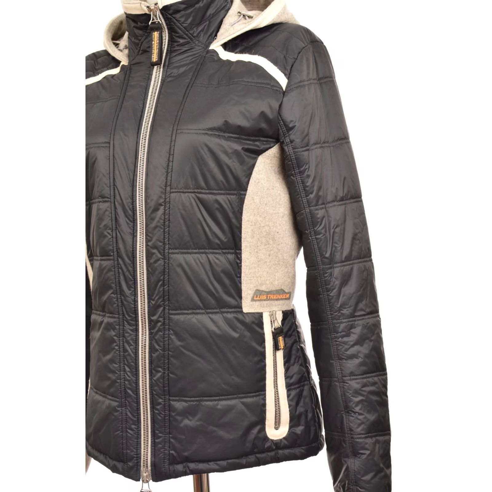 Vintage DDP Luis Trenker Berg Womens Primaloft Jacket X1520 Size M Black Jacket Womens Size M / US 6-8 / IT 42-44 - 2 Thumbnail