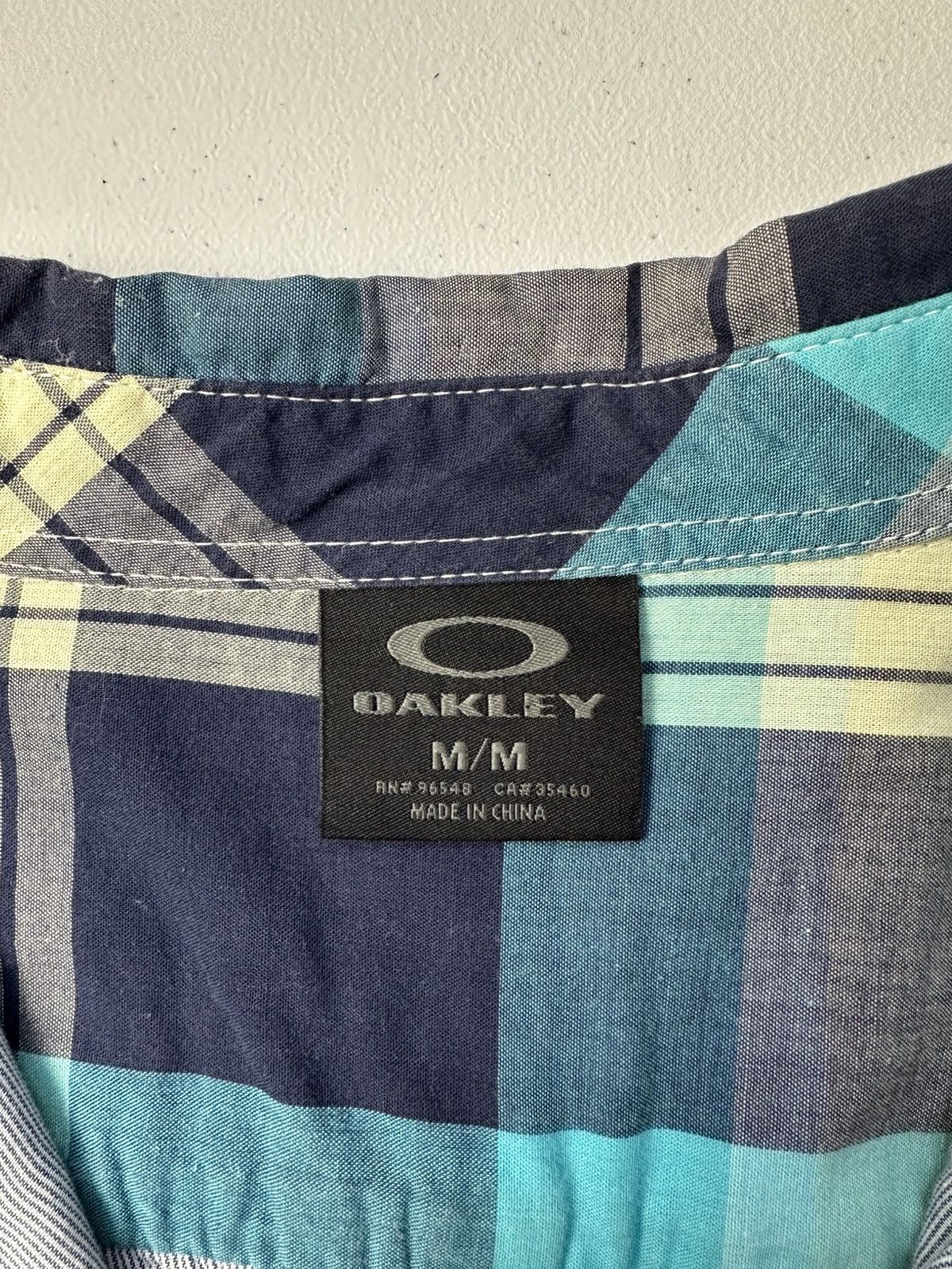 Oakley Oakley Shirt Check Print Button Up Size US M / EU 48-50 / 2 - 10 Thumbnail