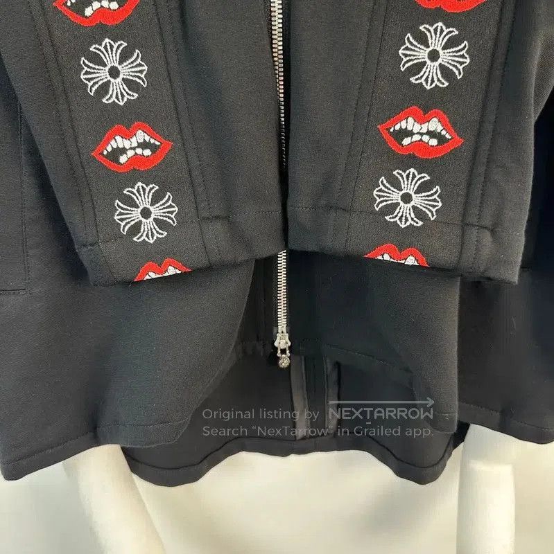 Chrome Hearts Chrome Hearts Black Cotton Embroidered Long Sleeve Jacket . Size US M / EU 48-50 / 2 - 5 Thumbnail