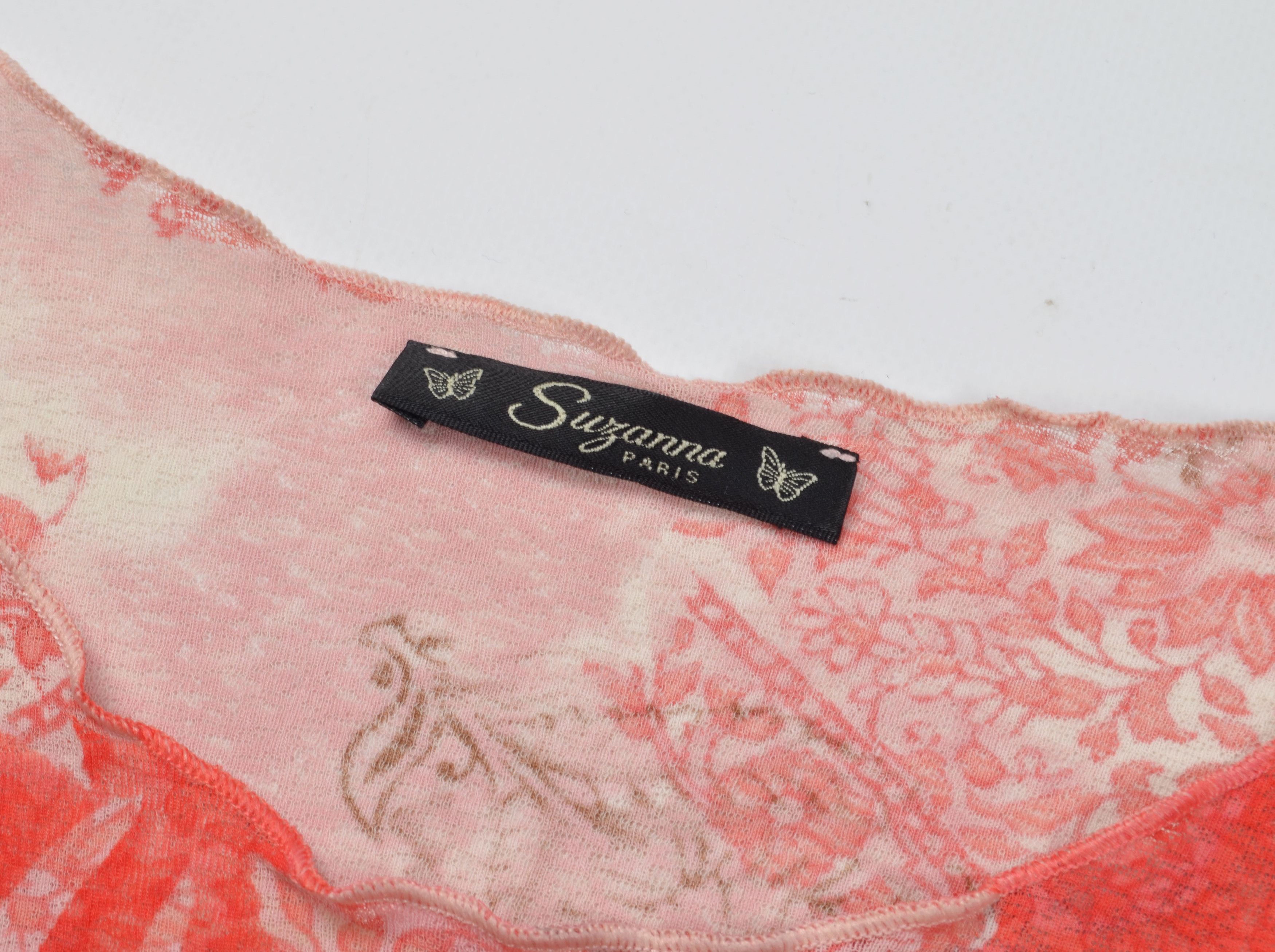 Vintage Suzanna Paris Vintage Y2K Mesh Fairy Long Sleeve Top Size M / US 6-8 / IT 42-44 - 6 Thumbnail