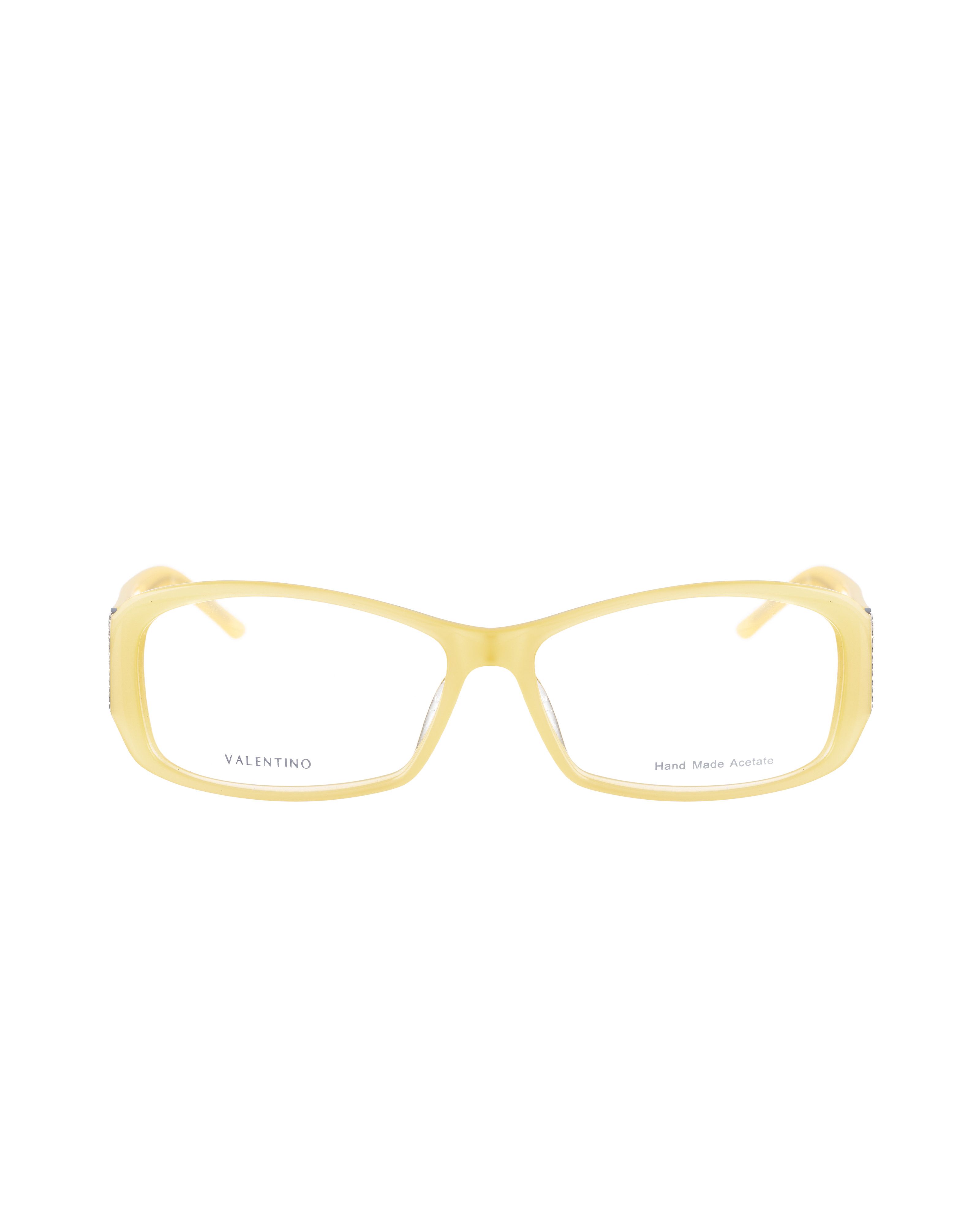 Valentino Valentino 00s Lemon Yellow Glasses with Gems Size ONE SIZE - 2 Thumbnail