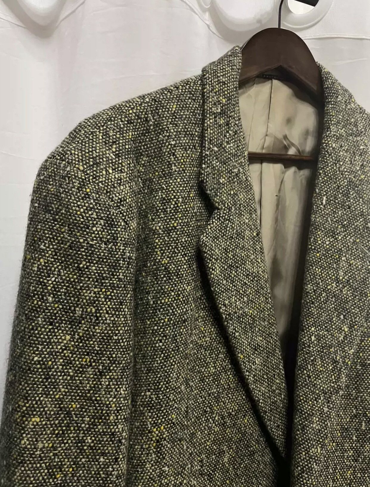 Comme des Garcons Wool tweed vintage green suit jacket jacket 2412-Nextarrow Size 40S - 3 Thumbnail
