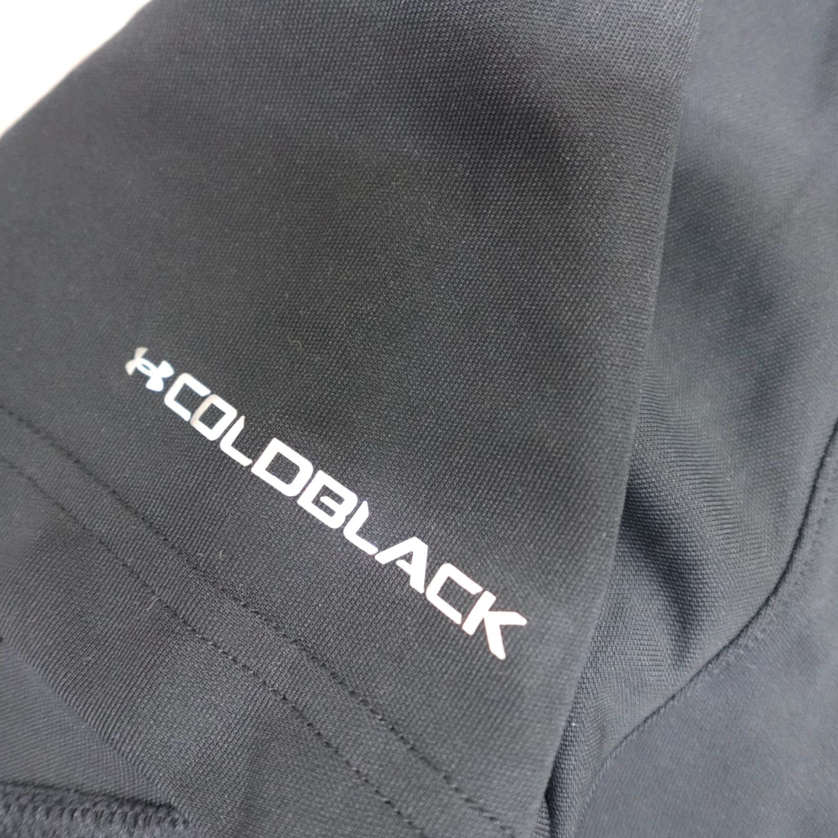Under Armour Under Armour Polo Black Large Performance ColdBlack Polo Men's L Black Polo Short Sleeve Solid Breathable Golf HeatGear Regular Mens Size US L / EU 52-54 / 3 - 4 Thumbnail