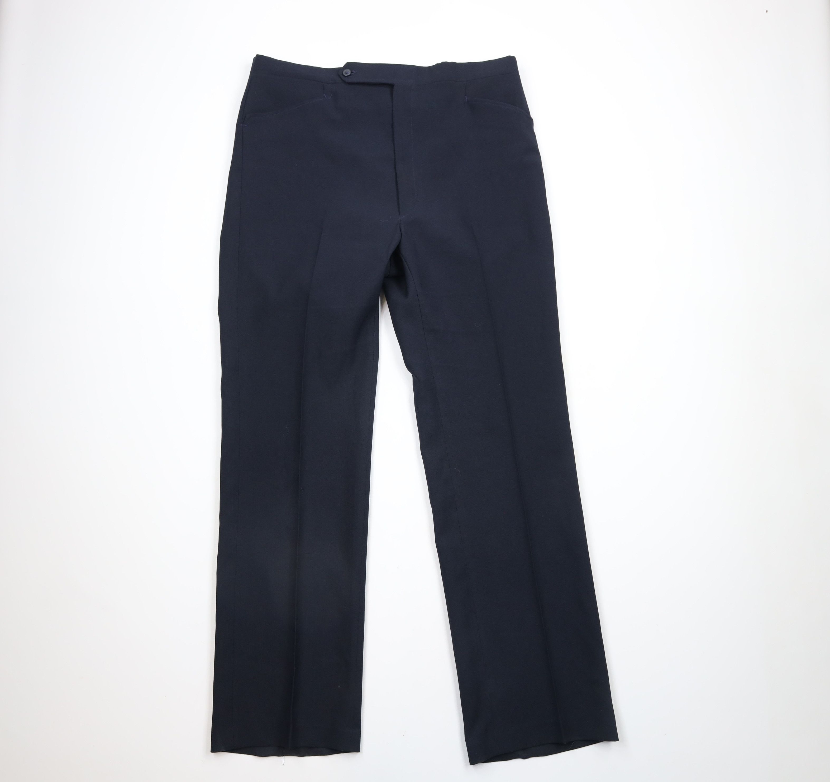 Vintage Vintage 70s Streetwear Wide Leg Bell Bottoms Chino Pants USA Size US 38 / EU 54 - 1 Thumbnail