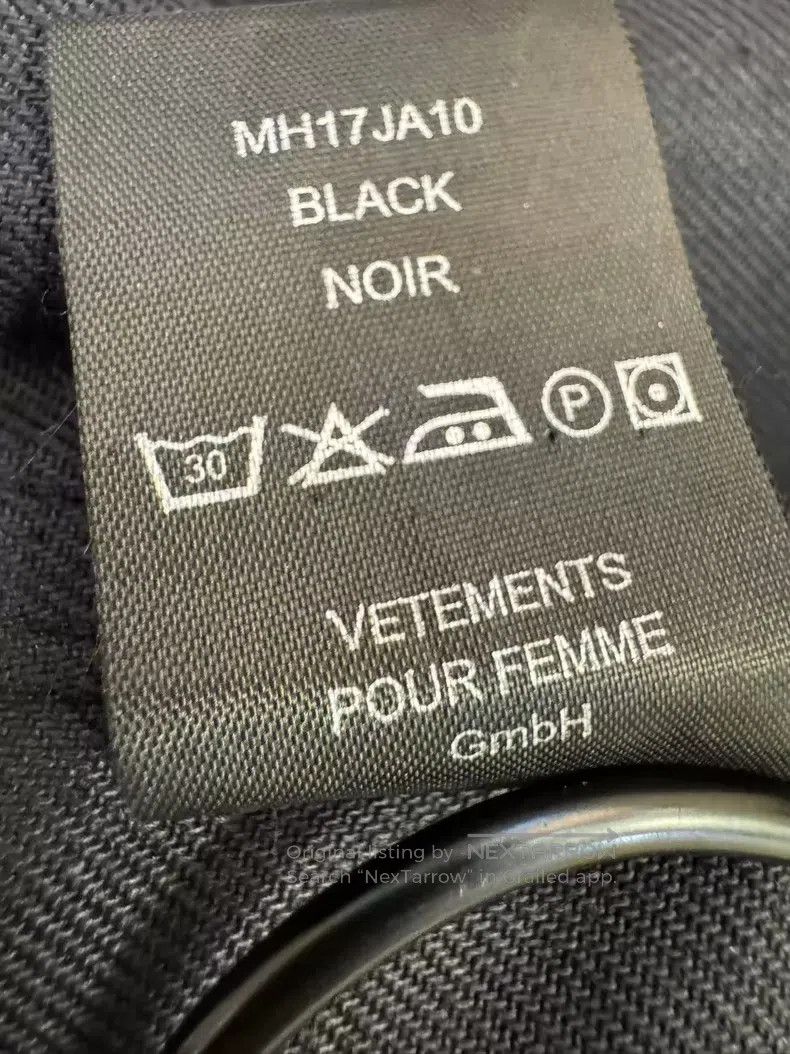 Vetements VETEMENTS Autumn and Winter Work Jacket Size US XS / EU 42 / 0 - 6 Thumbnail