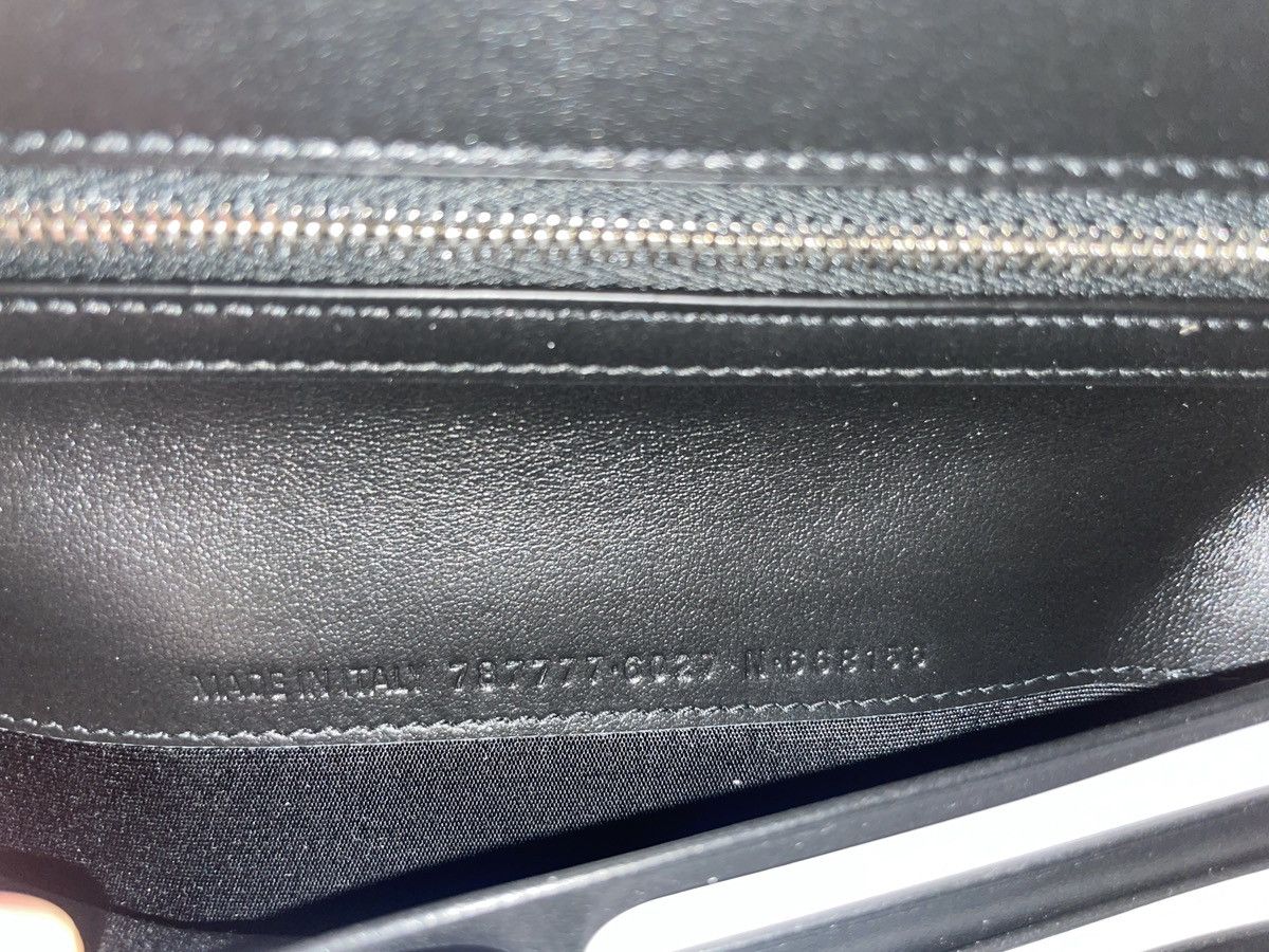 Balenciaga BALENCIAGA PASSPORT LONG WALLET 2 TICKETS IN DARK RED Size ONE SIZE - 6 Thumbnail