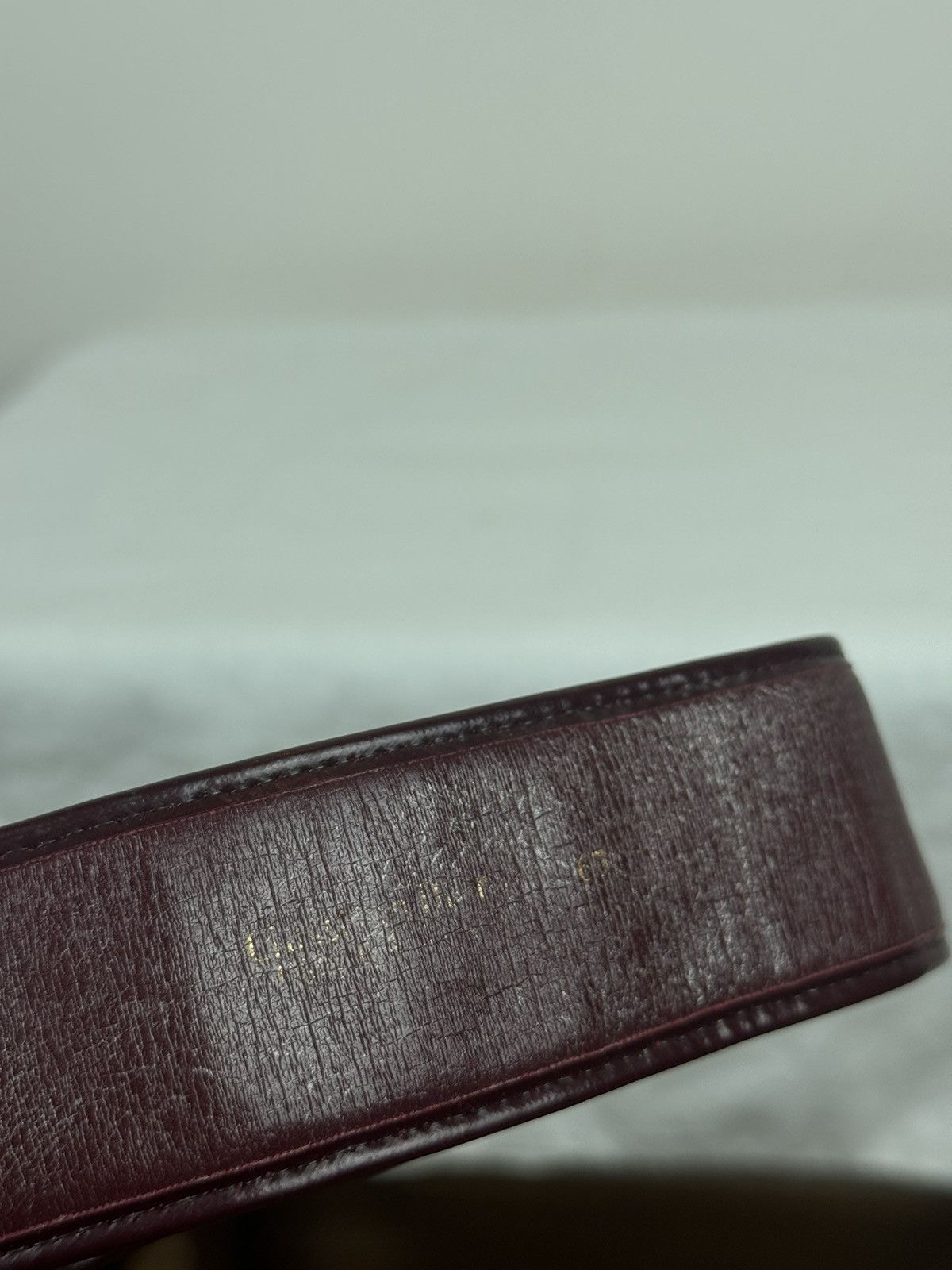 Dior Leather belt Christian Dior CD original luxury casual item Size ONE SIZE - 3 Thumbnail