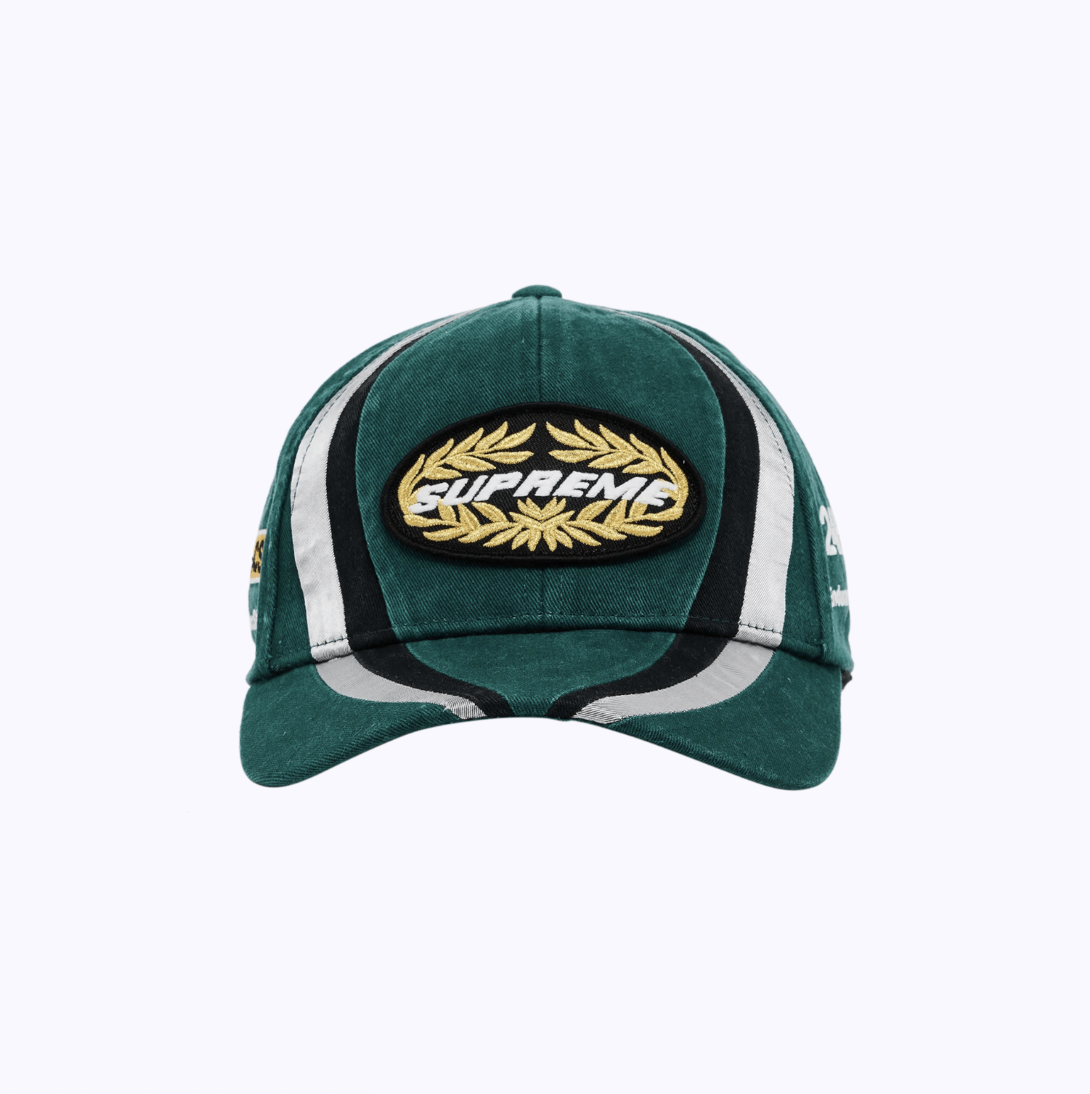Supreme Supreme FW17 Brushed Twill Script 6-Panel Forest Green