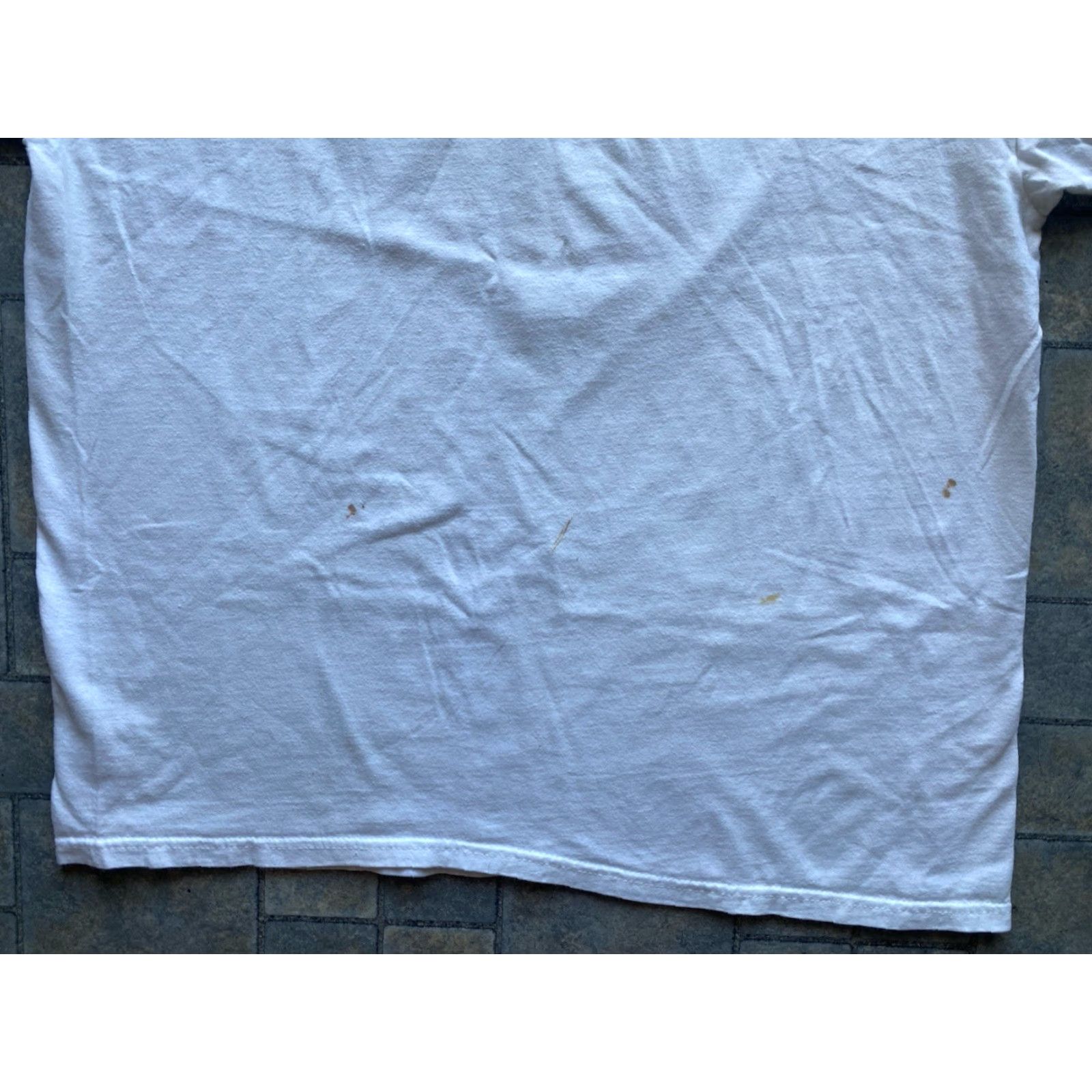 Hanes Hanes Beefy-T T-Shirt Men XL White Short Sleeve In N Out Las Vegas Fast Food Vintage? Size US XL / EU 56 / 4 - 4 Thumbnail