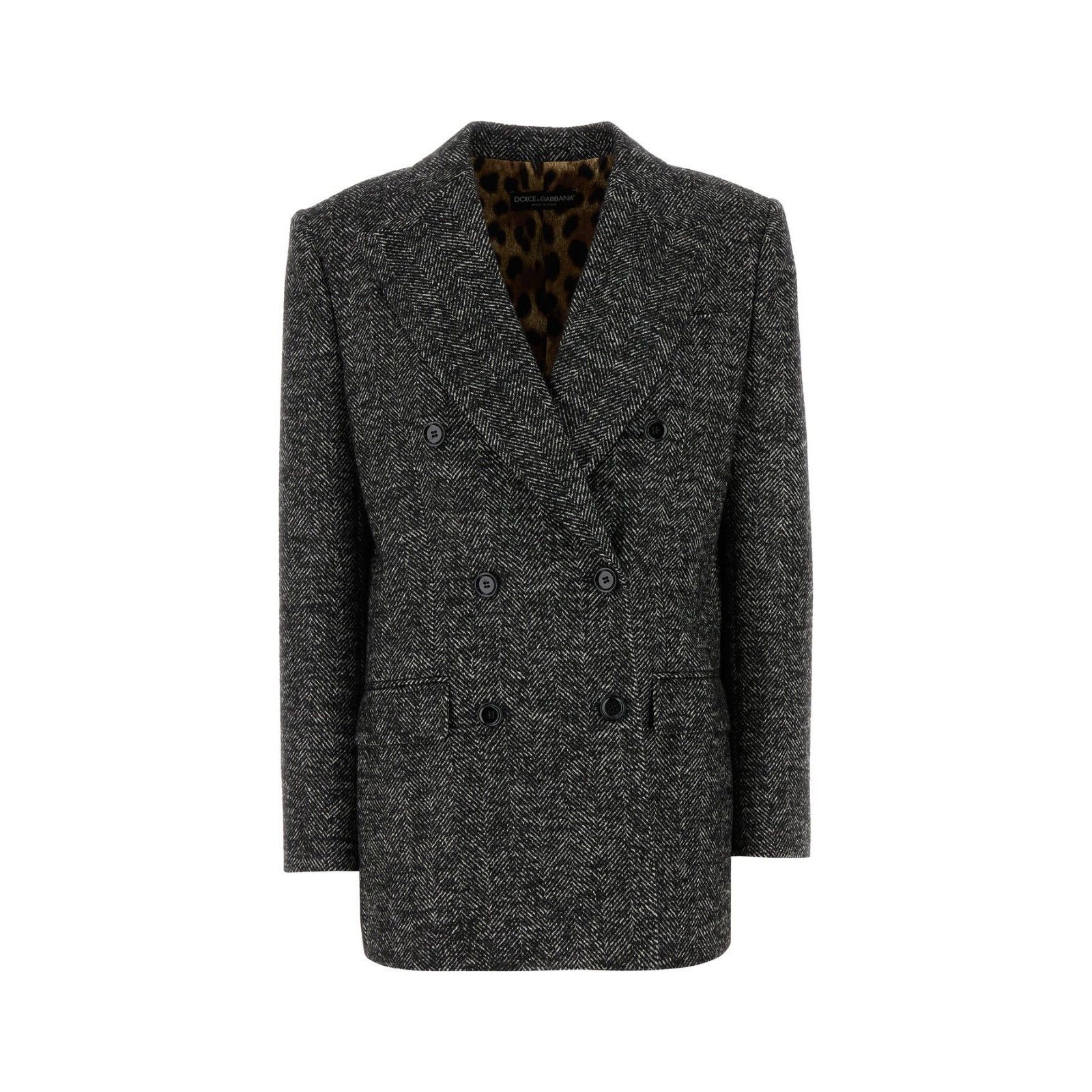 Dolce & Gabbana DOLCE & GABBANA Embroidered Wool Blend Blazer New & Authenti Size XS / US 0-2 / IT 36-38 - 1 Thumbnail