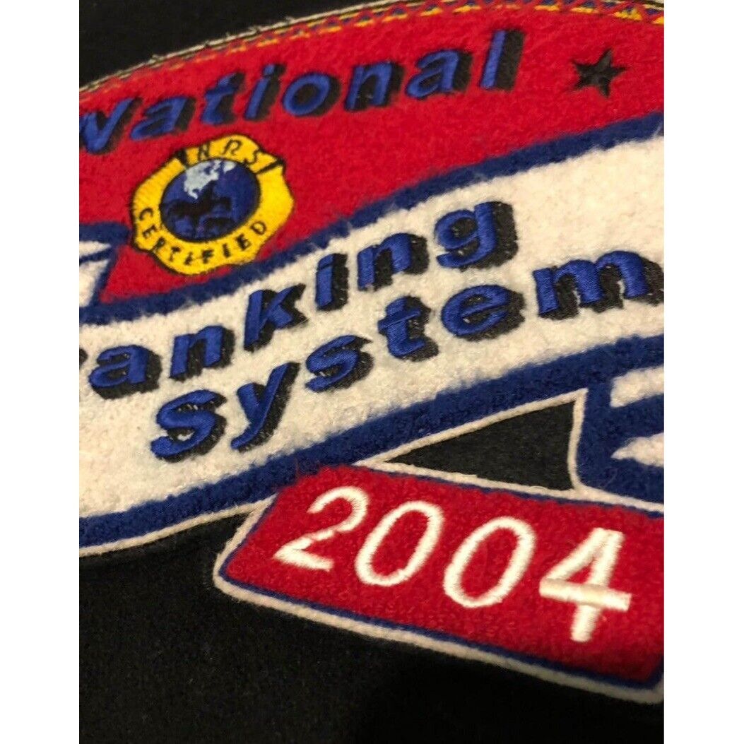 Golden Bear × Vintage VTG 2004 Jacket Med Men National Ranking System MADE IN USA Size US M / EU 48-50 / 2 - 3 Thumbnail