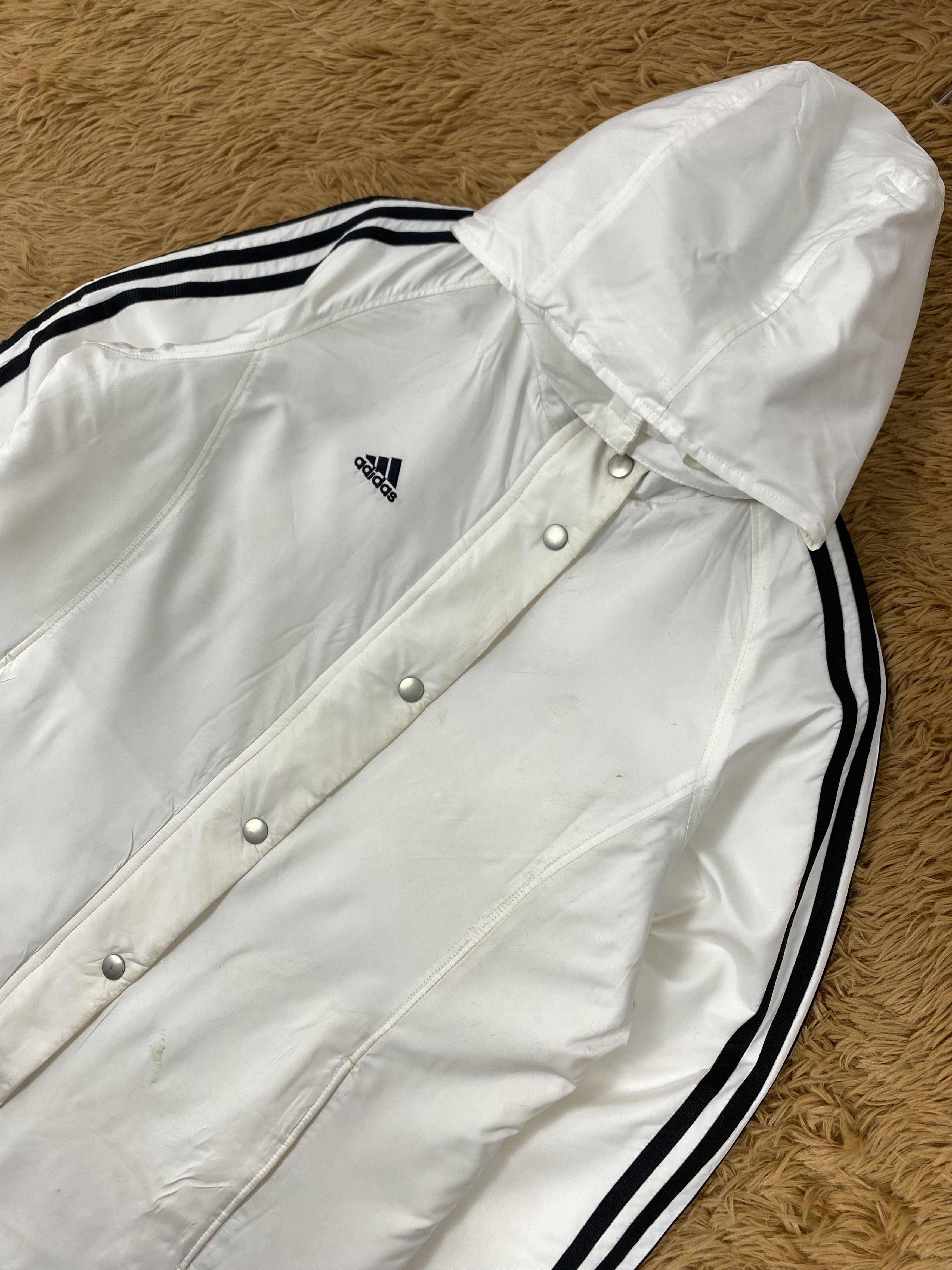Adidas × Vintage Vintage Adidas Long Jacket Size US S / EU 44-46 / 1 - 2 Thumbnail