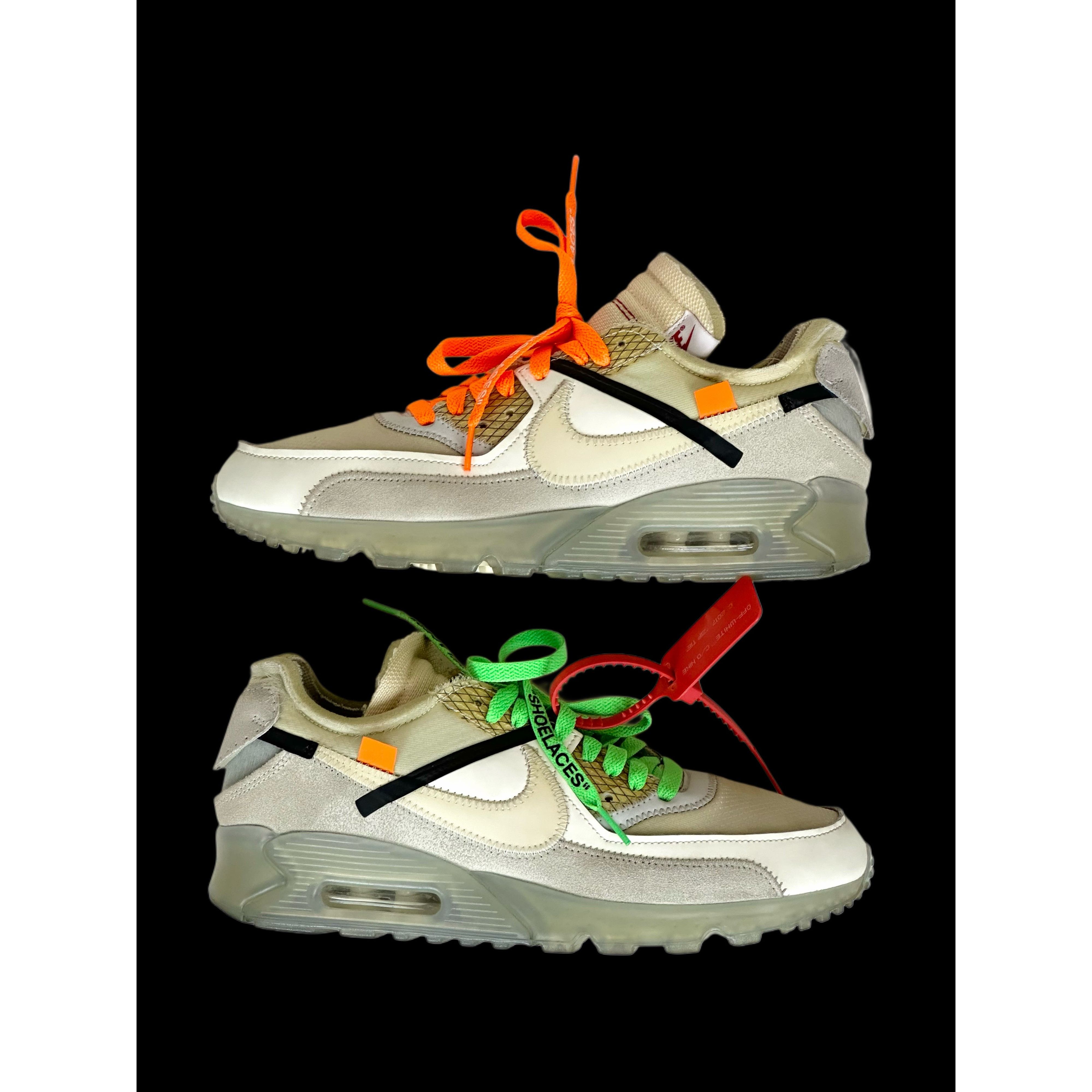Nike × Off-White 2017 off-white nike air max 90 white og rare virgil abloh Size US 9 / EU 42 - 12 Thumbnail