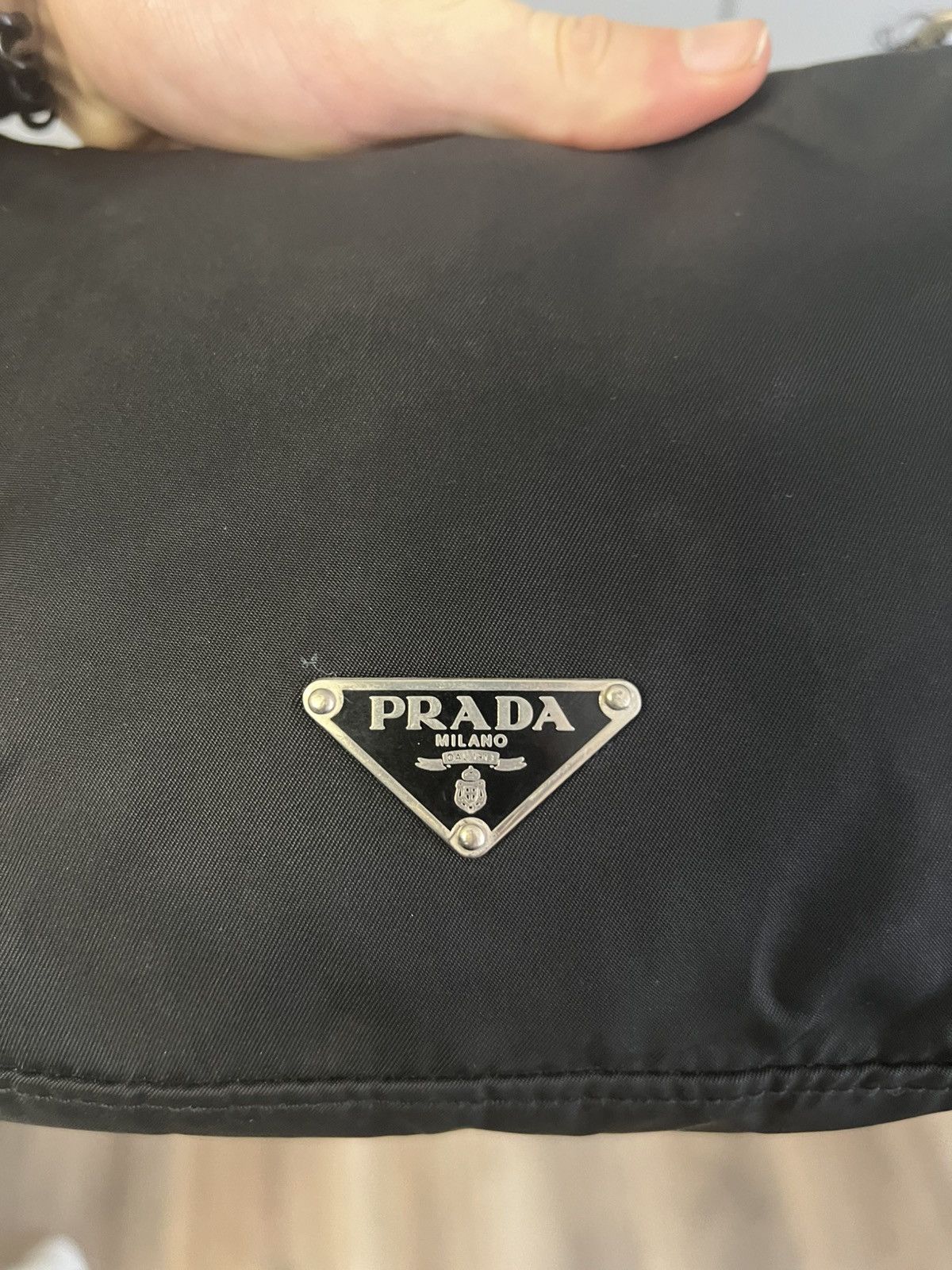 Prada Prada Nylon Handle bags Black With logo Size ONE SIZE - 9 Thumbnail
