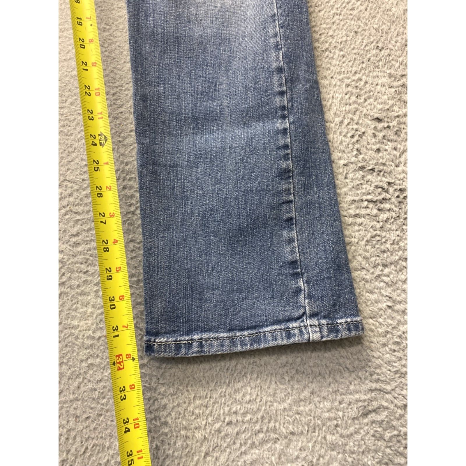Vintage Signature By Levi Strauss Jeans Men 32x32 Flex Denim Slim Regular Blue 32 Inseam Mens Jeans Size US 32 / EU 48 - 6 Thumbnail