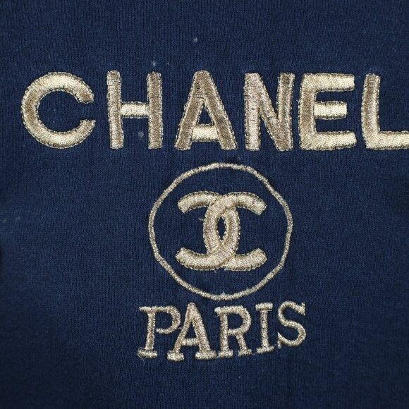 Fruit Of The Loom Vintage 90s Streetwear Boot Chanel Paris Sweatshirt Size XL / US 12-14 / IT 48-50 - 4 Thumbnail