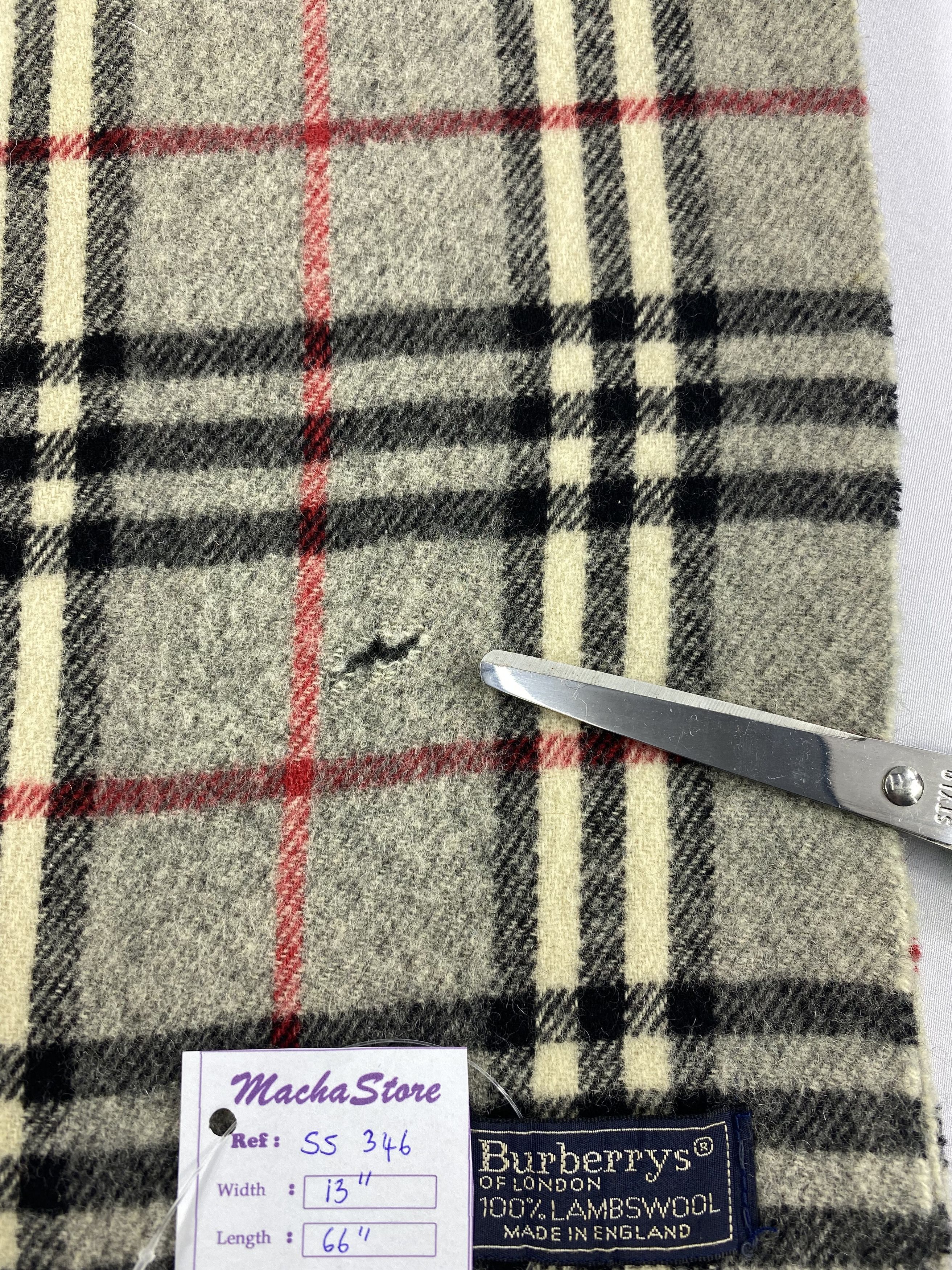 Burberry Burberrys Scarf / Muffler / Neckwear Size ONE SIZE - 6 Thumbnail