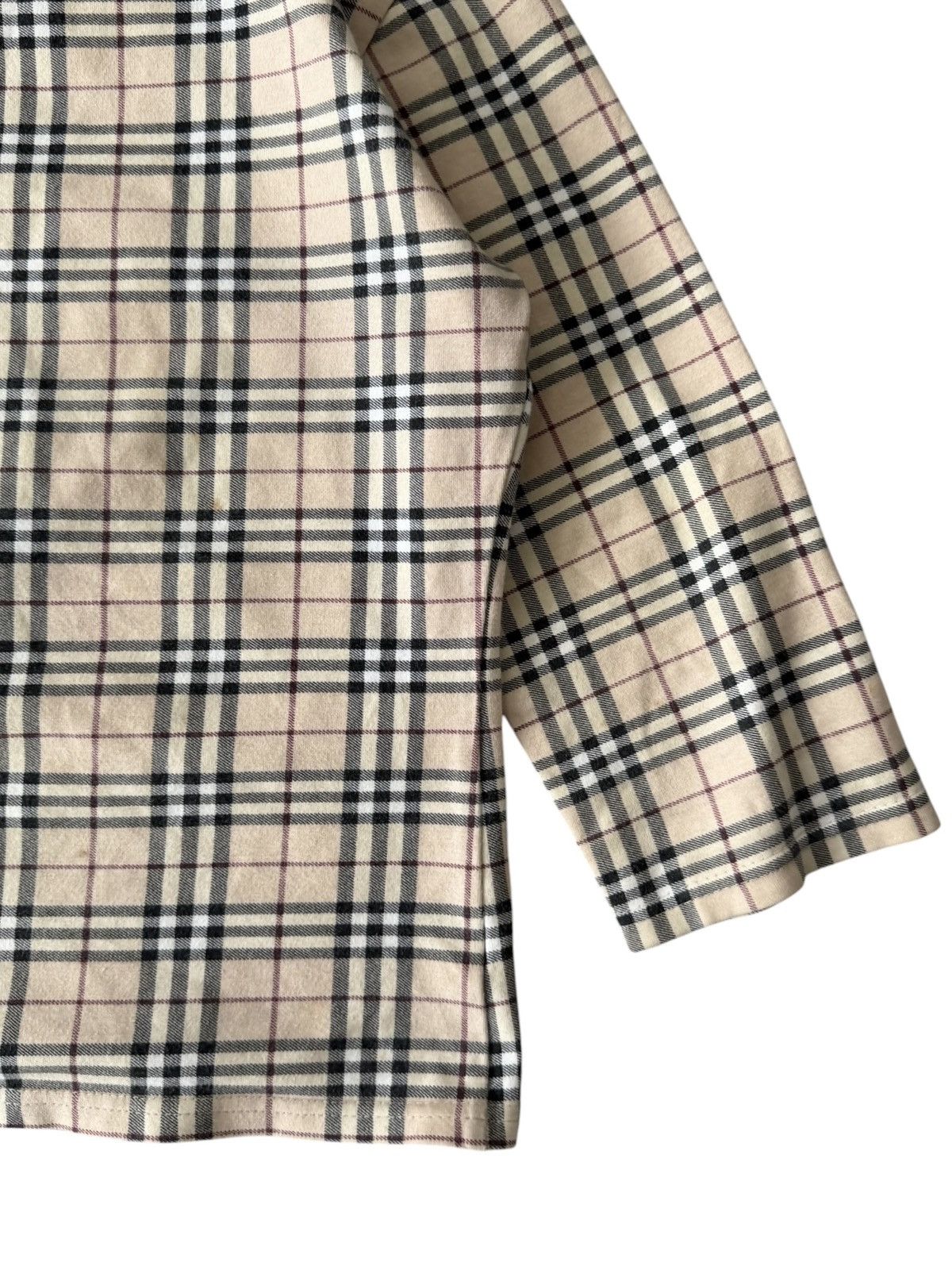 Burberry Vintage Burberry Nova Check T-Shirt Size S / US 4 / IT 40 - 3 Thumbnail