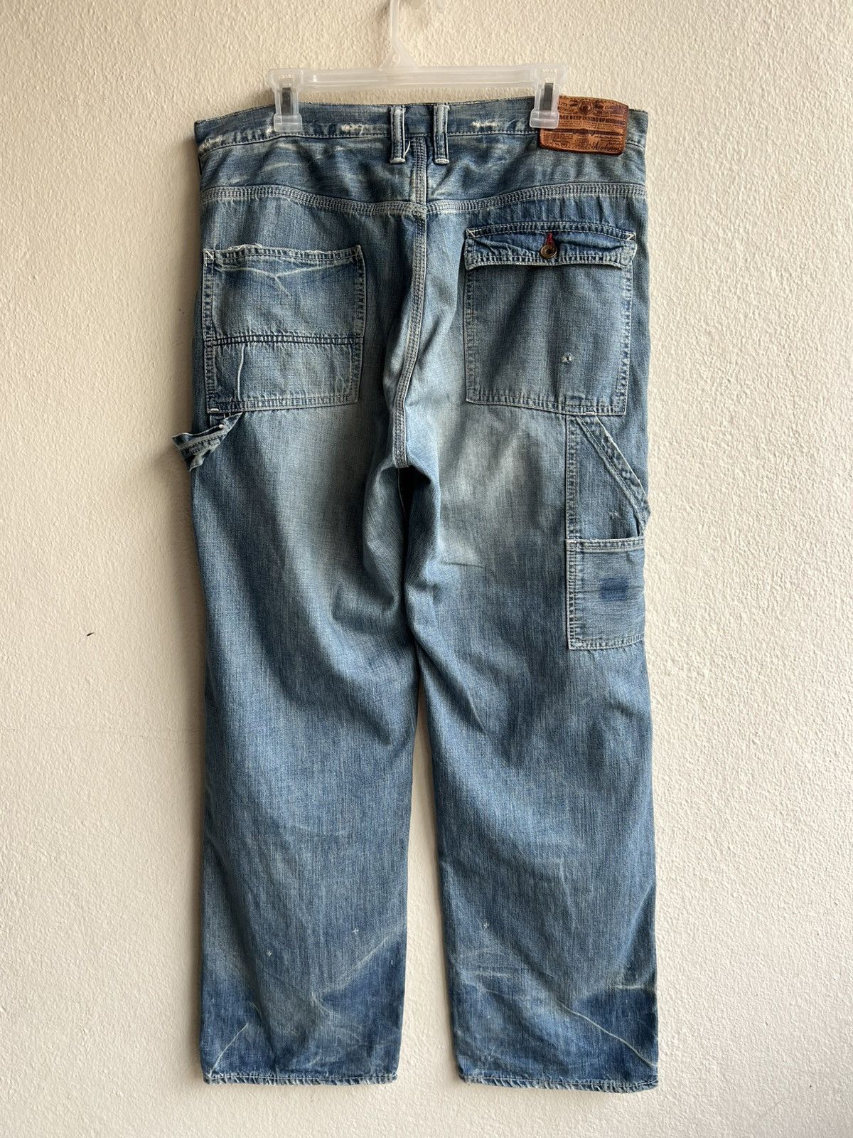 パンツ ANACHRONOME Double Knee Denim Pants Ripped Double Knee Pants :FIFTH ANACHRONORM – FIFTH GENERAL