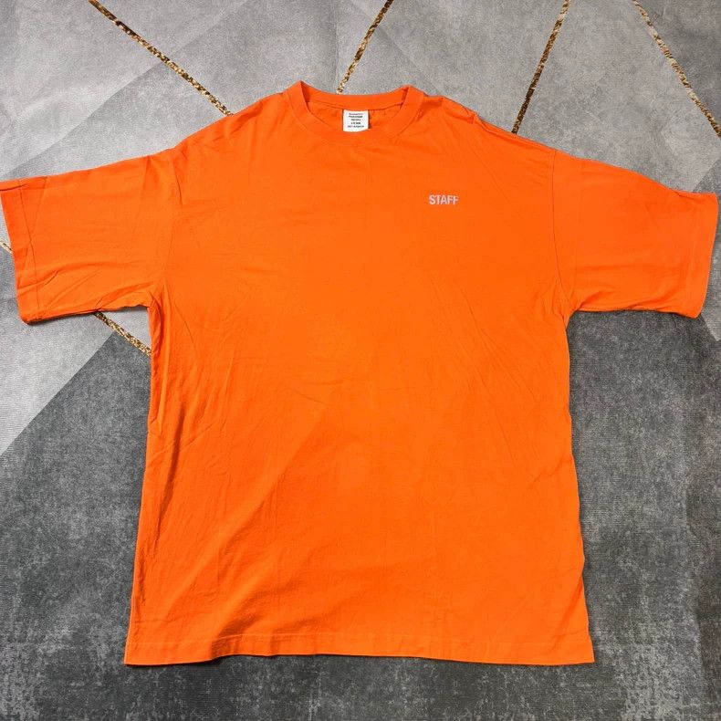Vetements Vetements Orange staff 3M reflective workwear Size US L / EU 52-54 / 3 - 1 Thumbnail